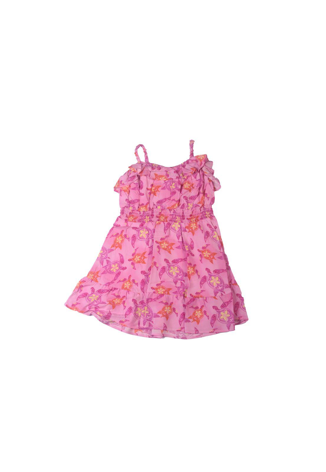 Vestido Niña Fucsia Pillin-4