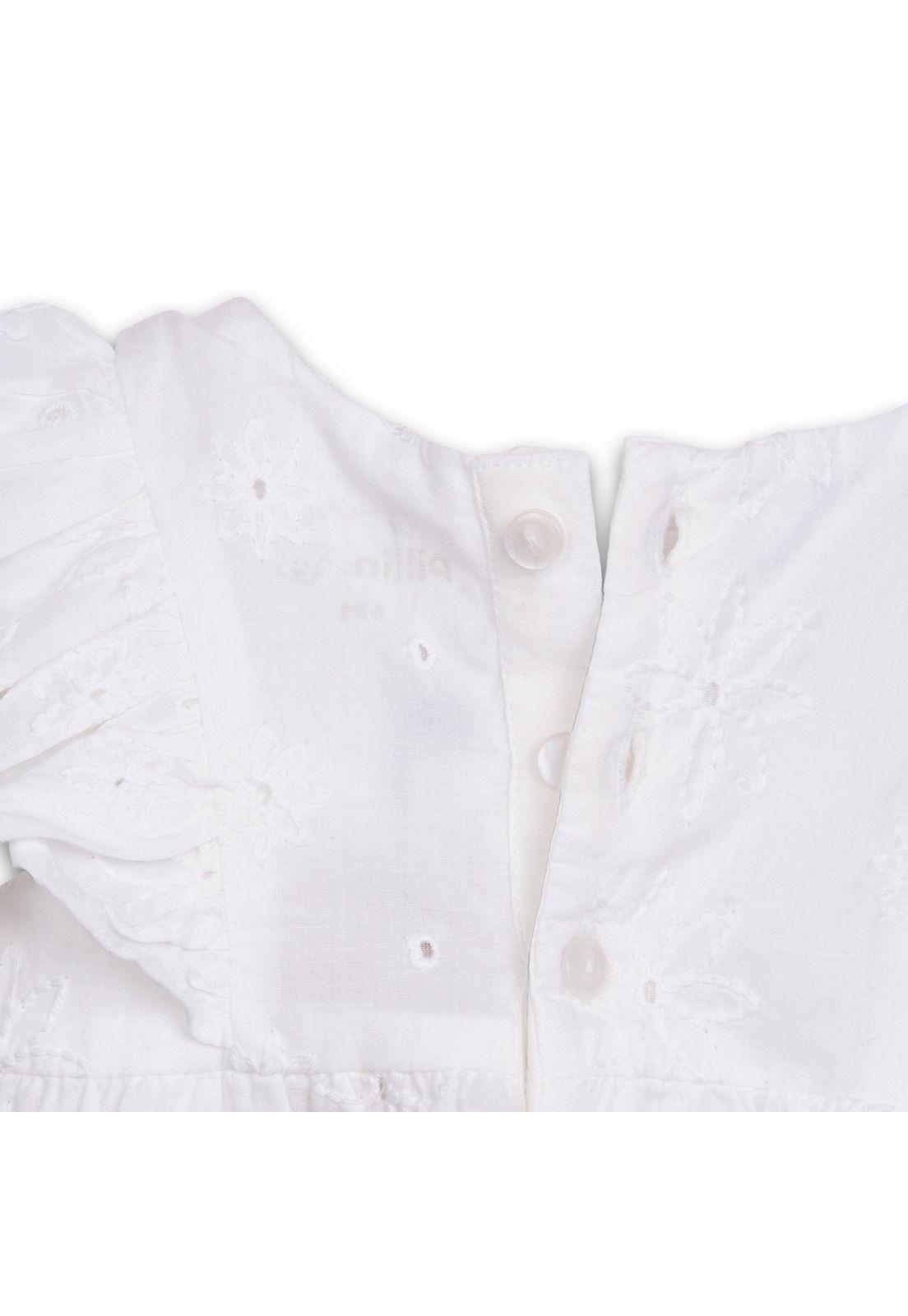 Blusa Bebé  Blanco Pillin (PVC812-25BCO)-2