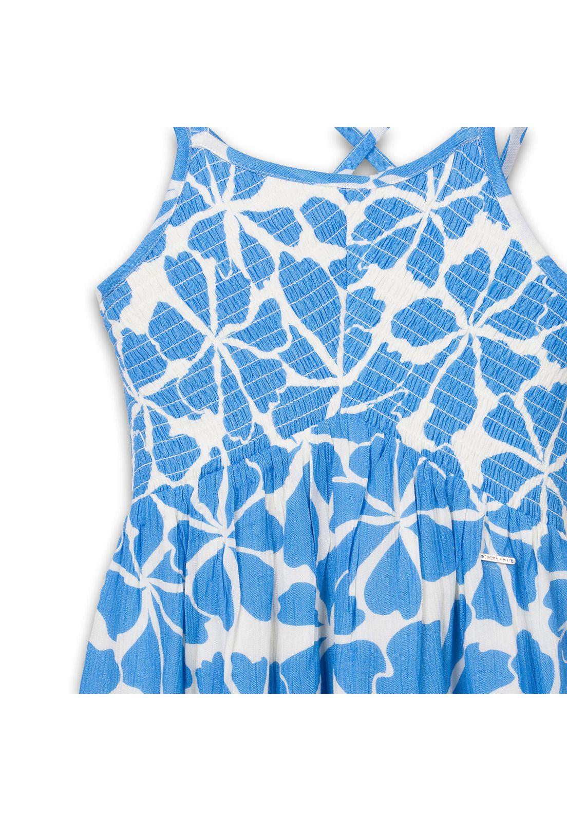 Vestido Niña Turquesa Pillin (TVC805-25TUR)-2