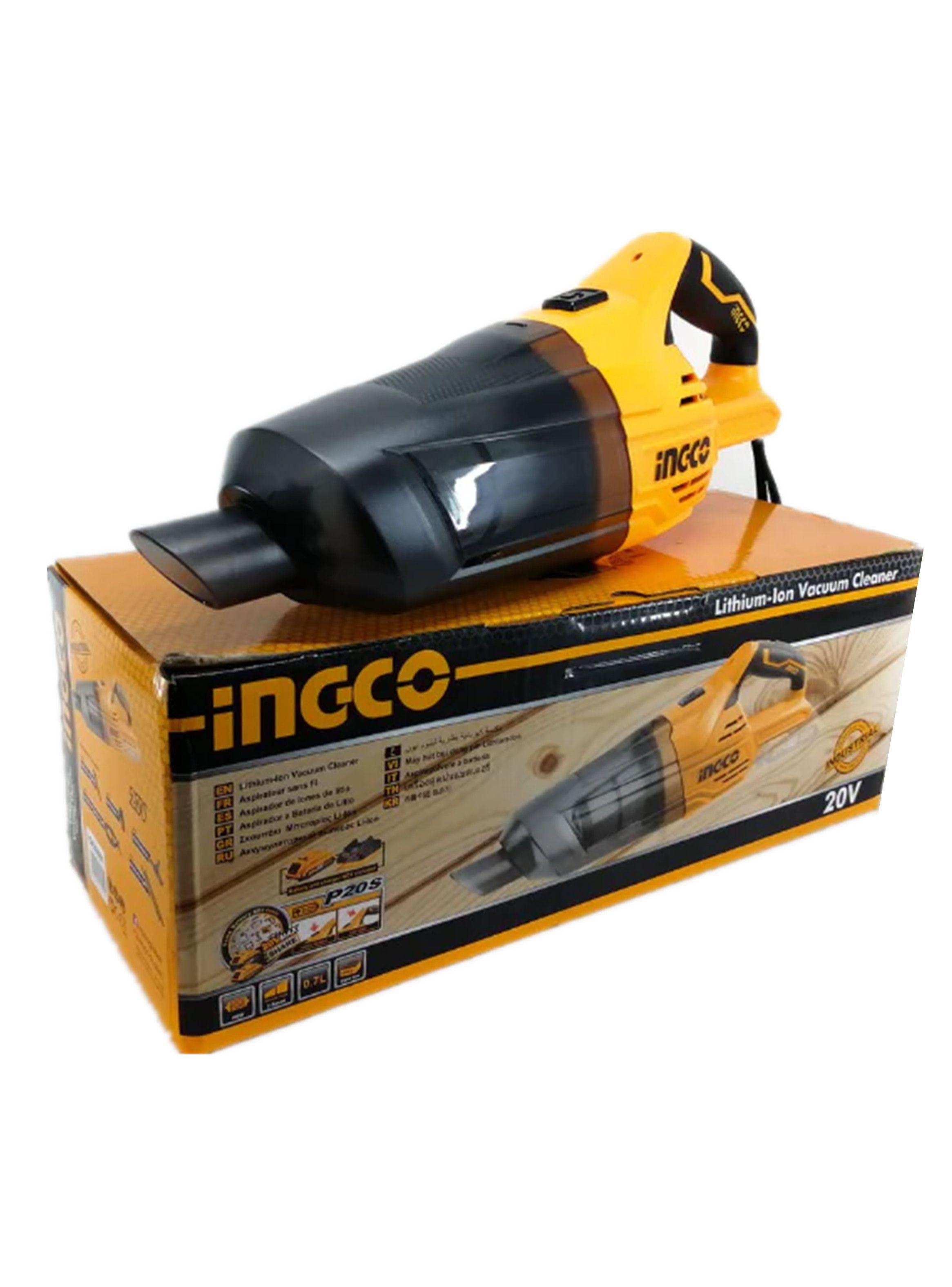 Aspiradora Inalambrica 20v 0,7l Bat+ Carg Ingco-2