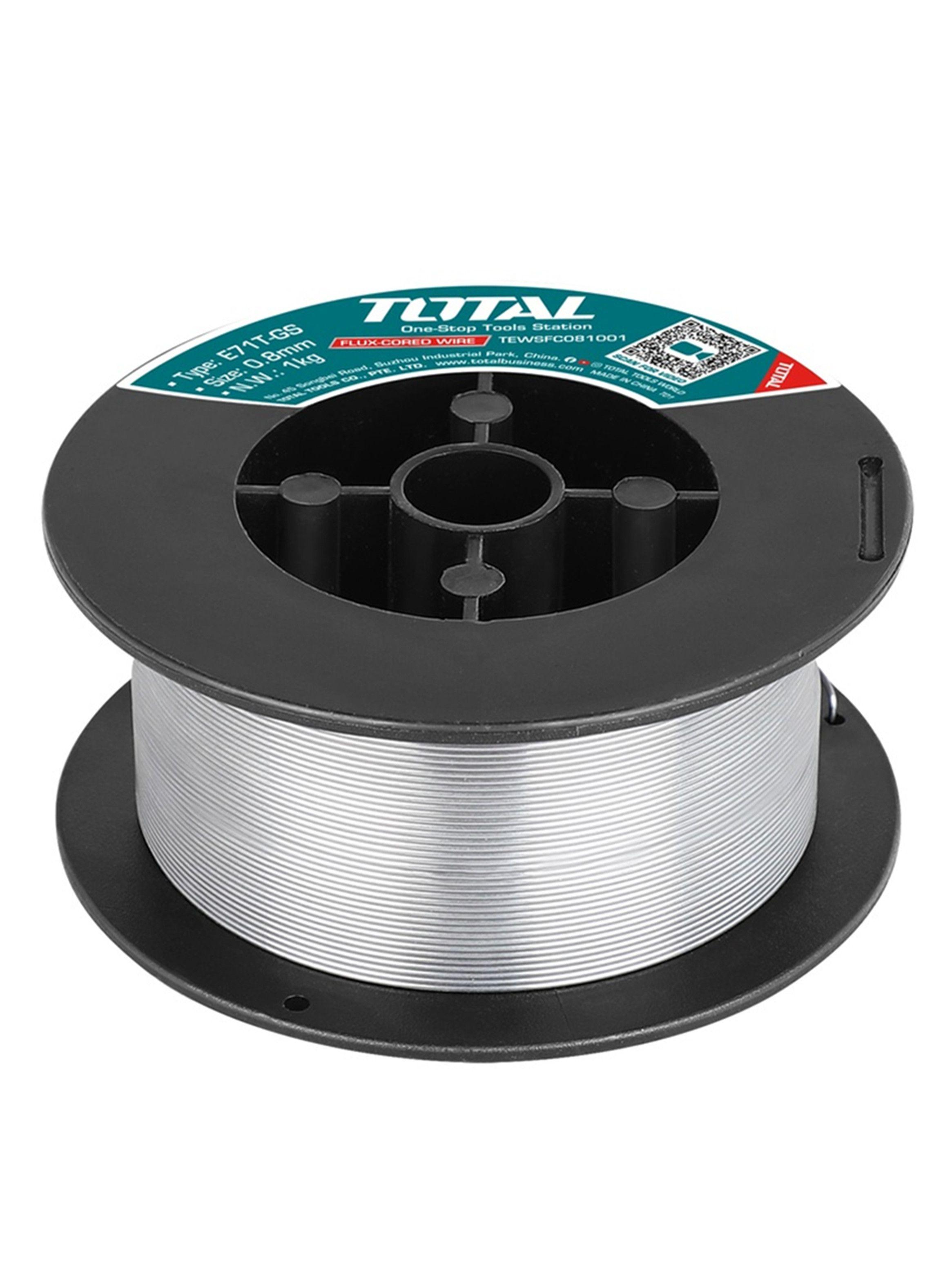 Alambre Para Soldar Mig Flux 0.8 Mm Rollo 1 Kilo Total-0