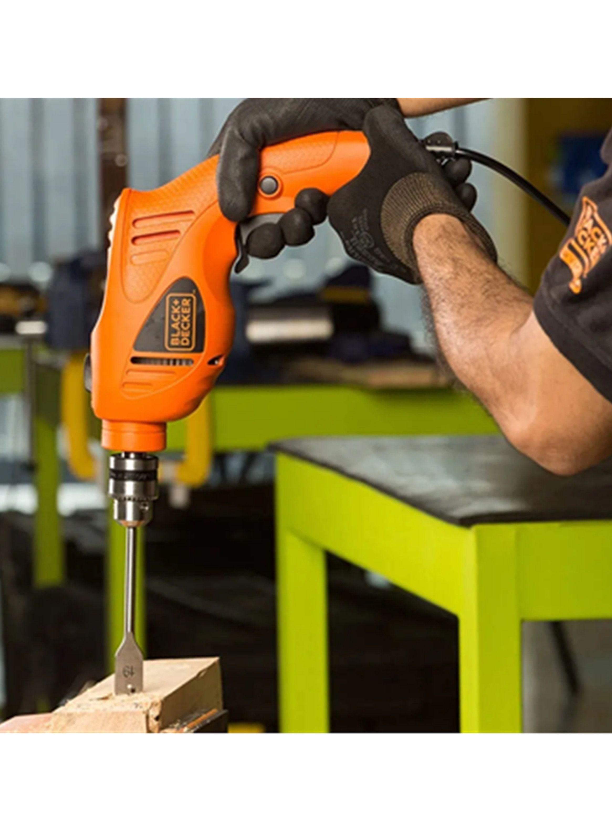 Kit Taladro Percutor 550w + Herramientas Brocas-3