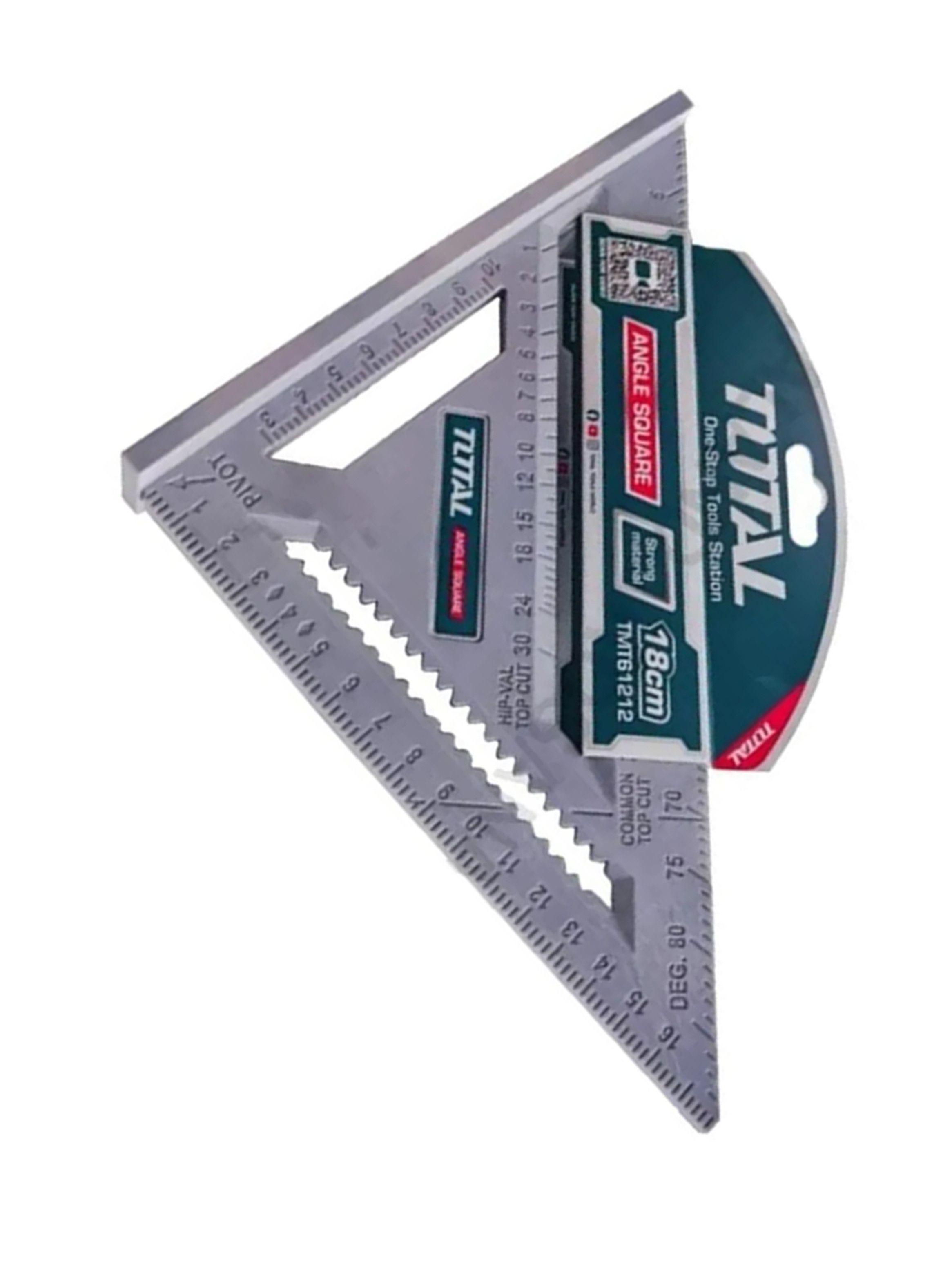 Escuadra Talón Rápida Carpintero 18cm Total-1