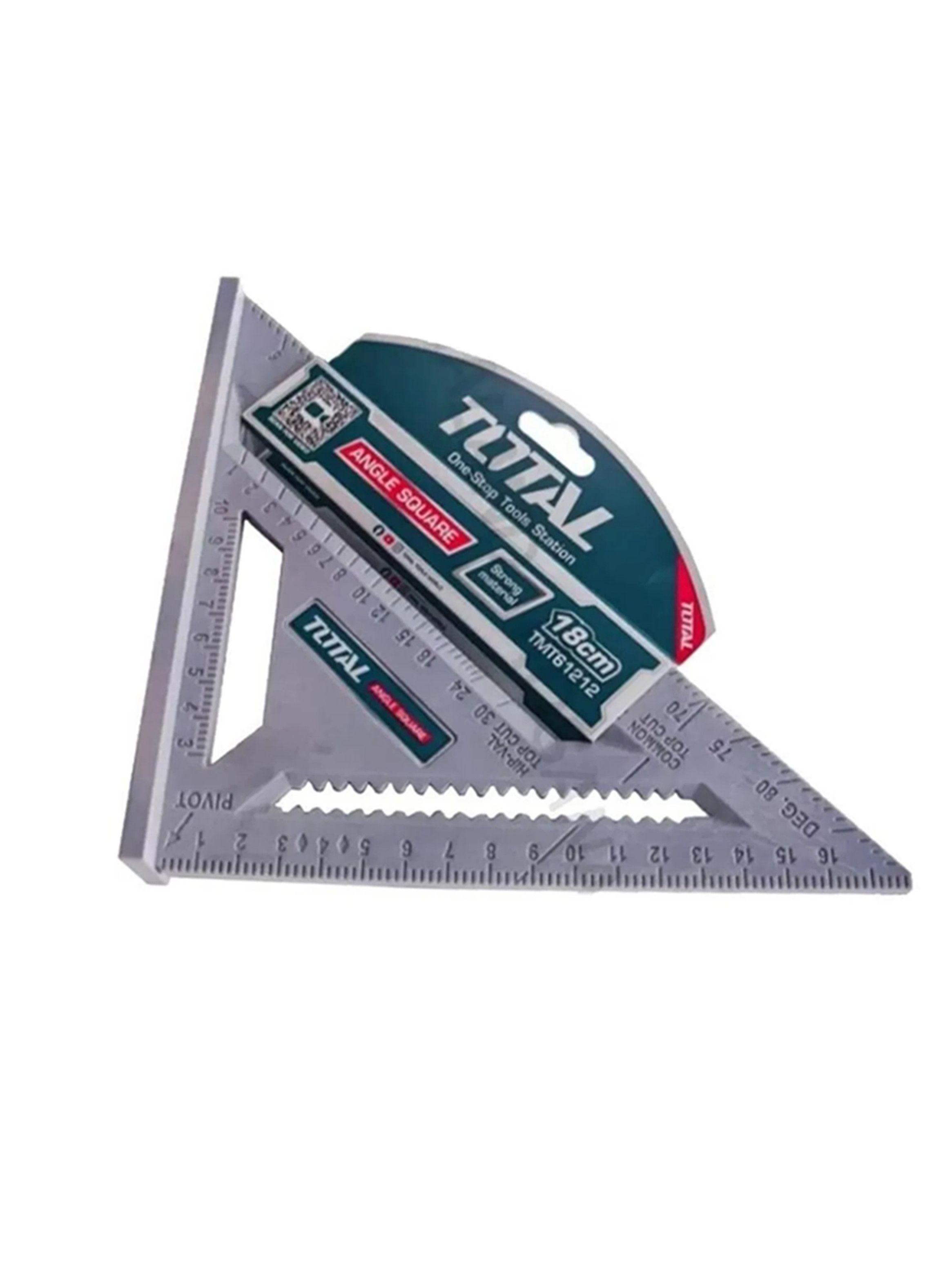 Escuadra Talón Rápida Carpintero 18cm Total-2