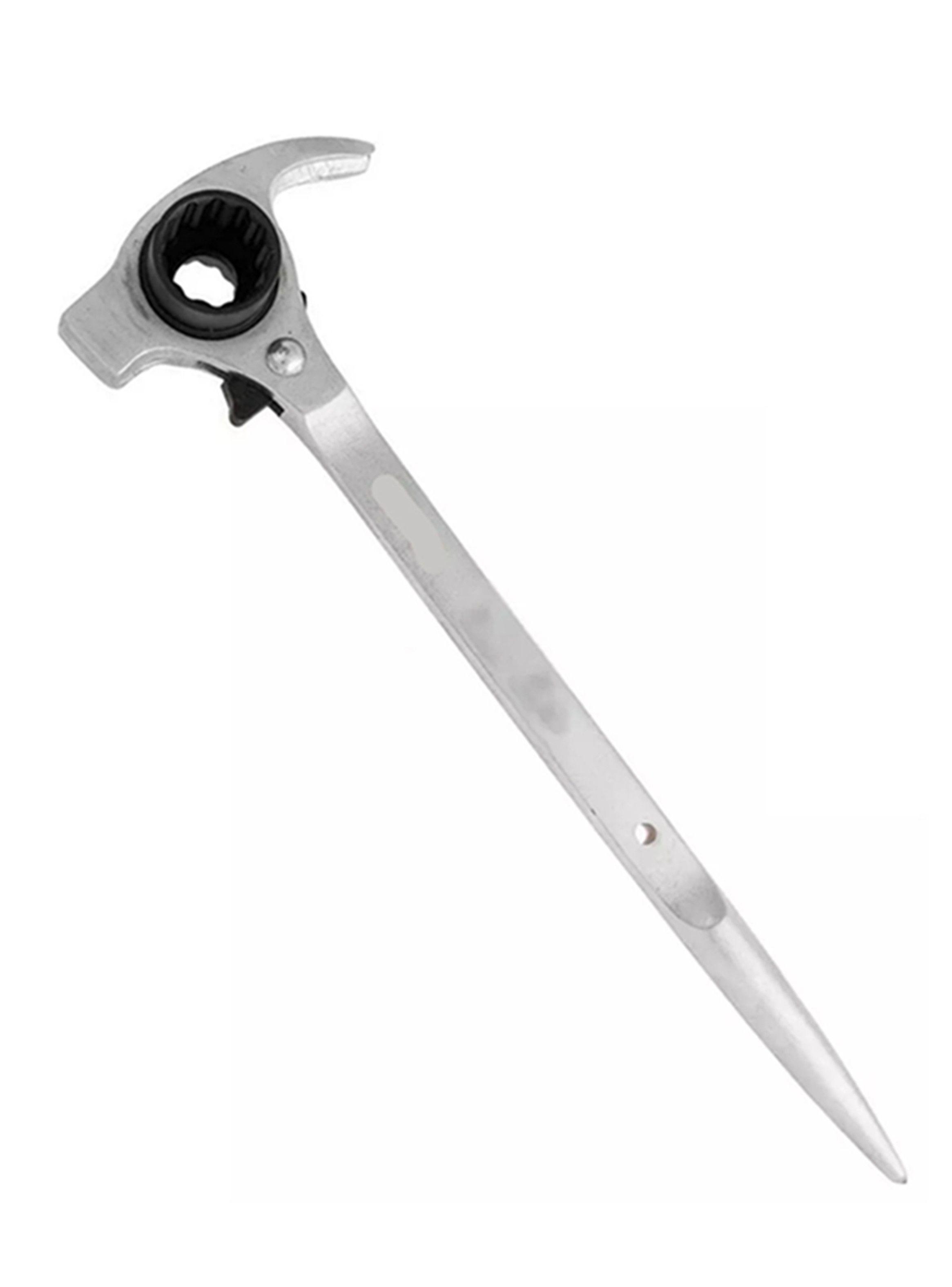 Llave Carraca Andamios 4 En 1 19 Mm / 22 Mm Toolmak-0
