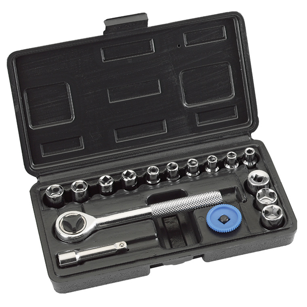 Set De Dados Cuadrante 1/4 16 Piezas Kwb 371990-1