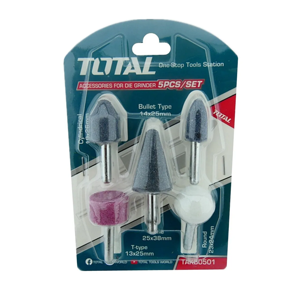 Piedras Montadas P/ Rectificadora 5 Pcs Akb0501-0