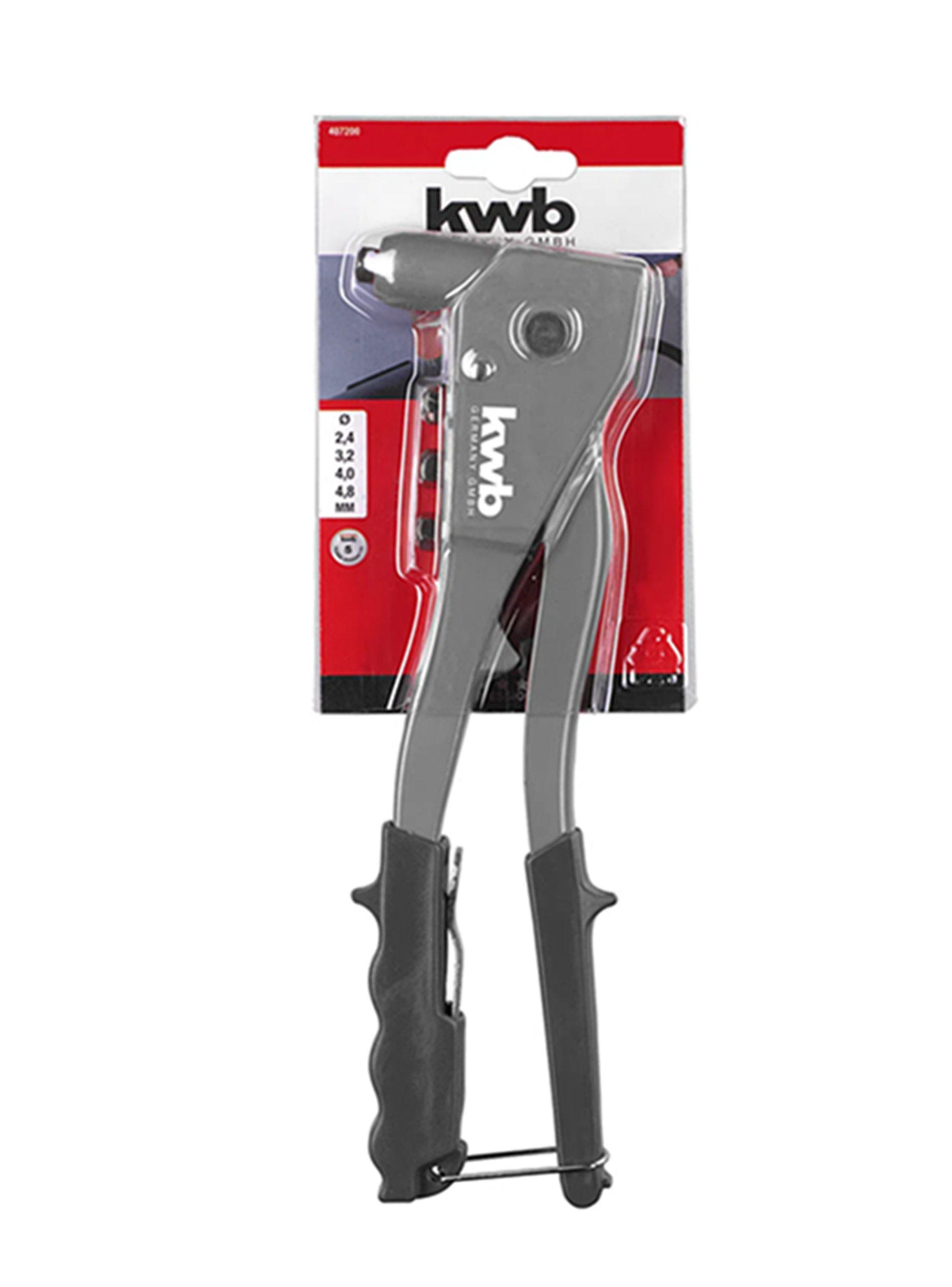 Remachadora Manual Mango Plástico Kwb 407200-1