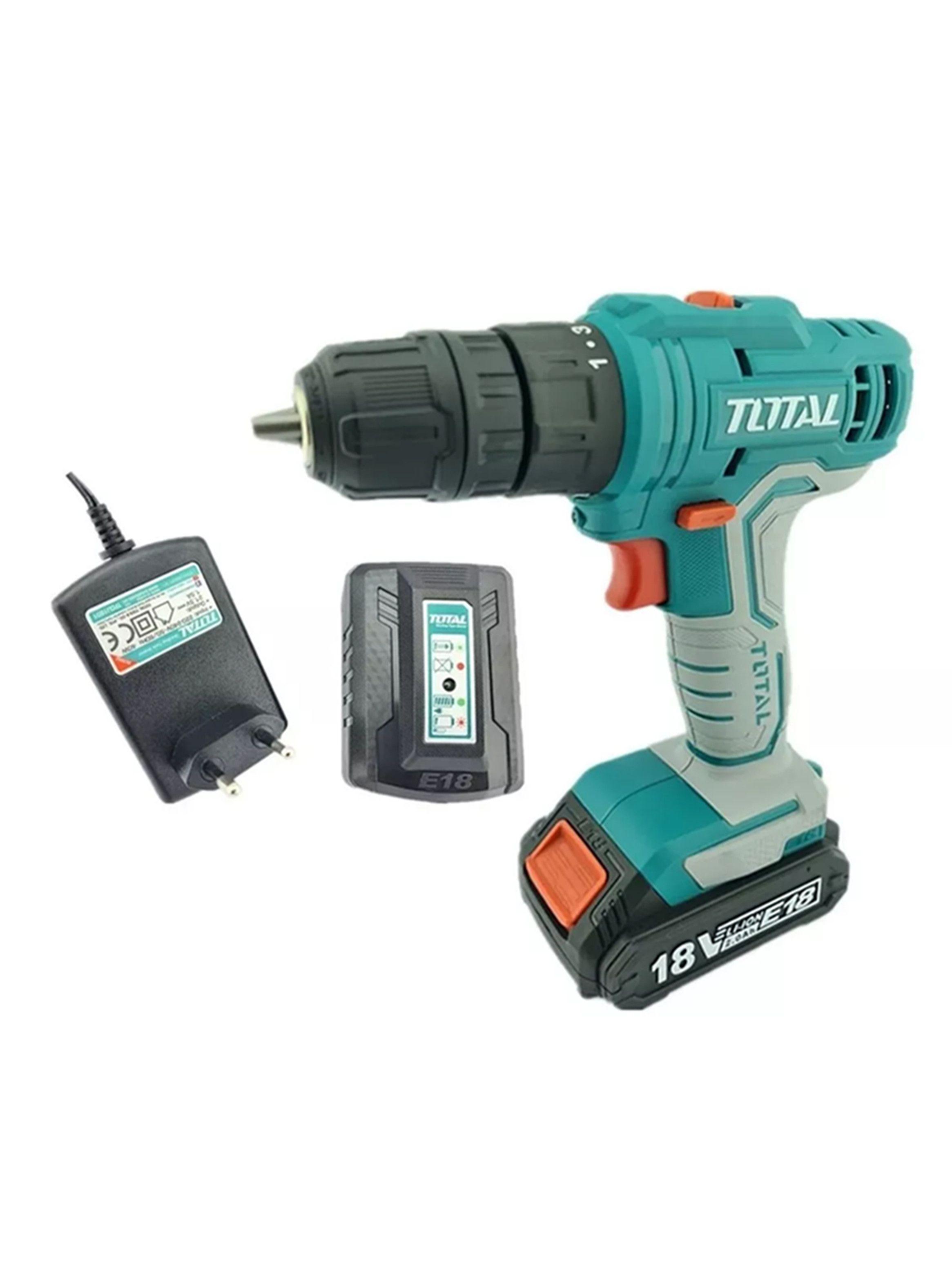 Taladro Atornillador Inalambrico 18v Total Tdli18011-0