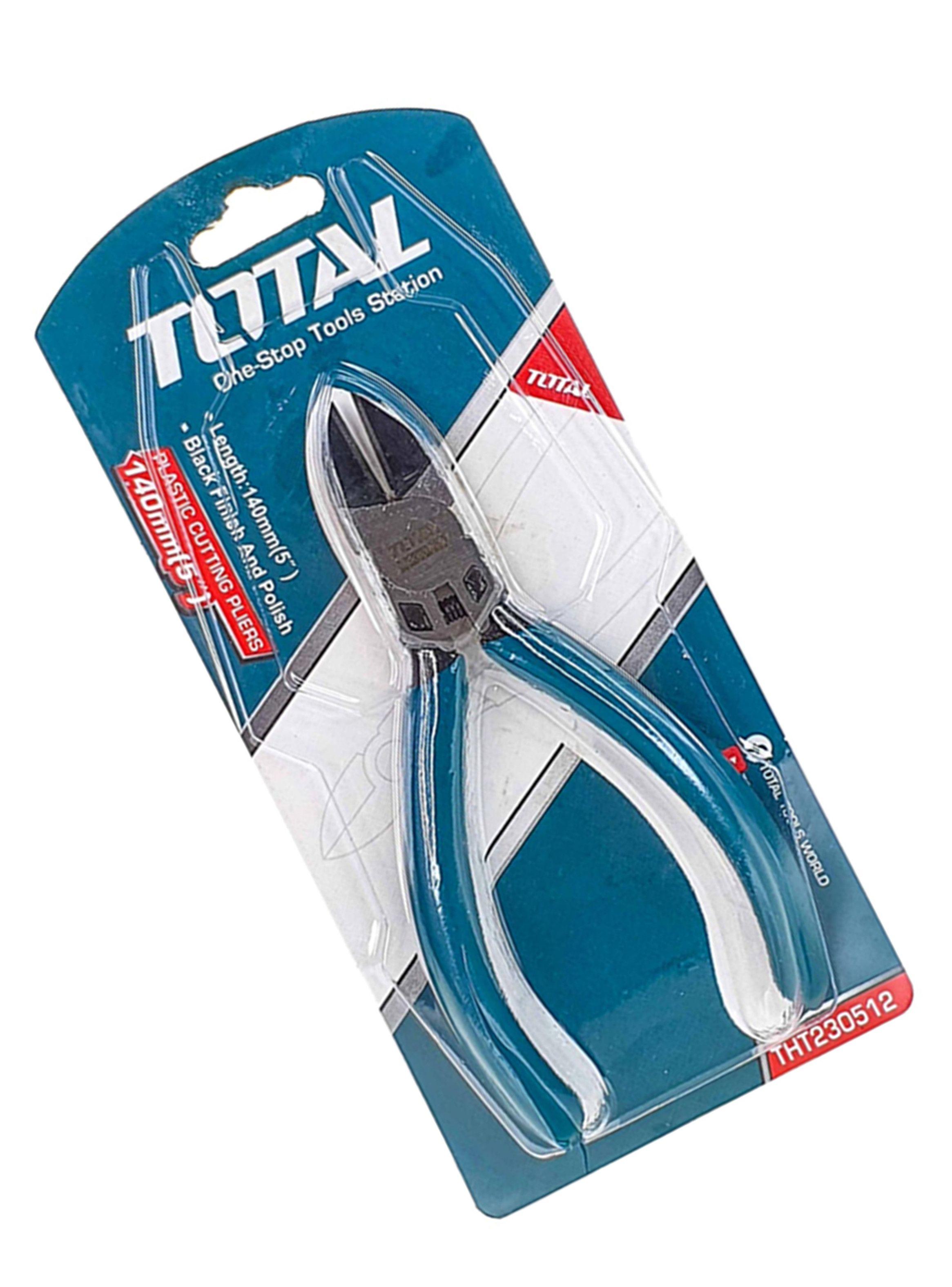 Alicate Cortante Corte Diagonal 5 Pulgadas Total Tht230512-1