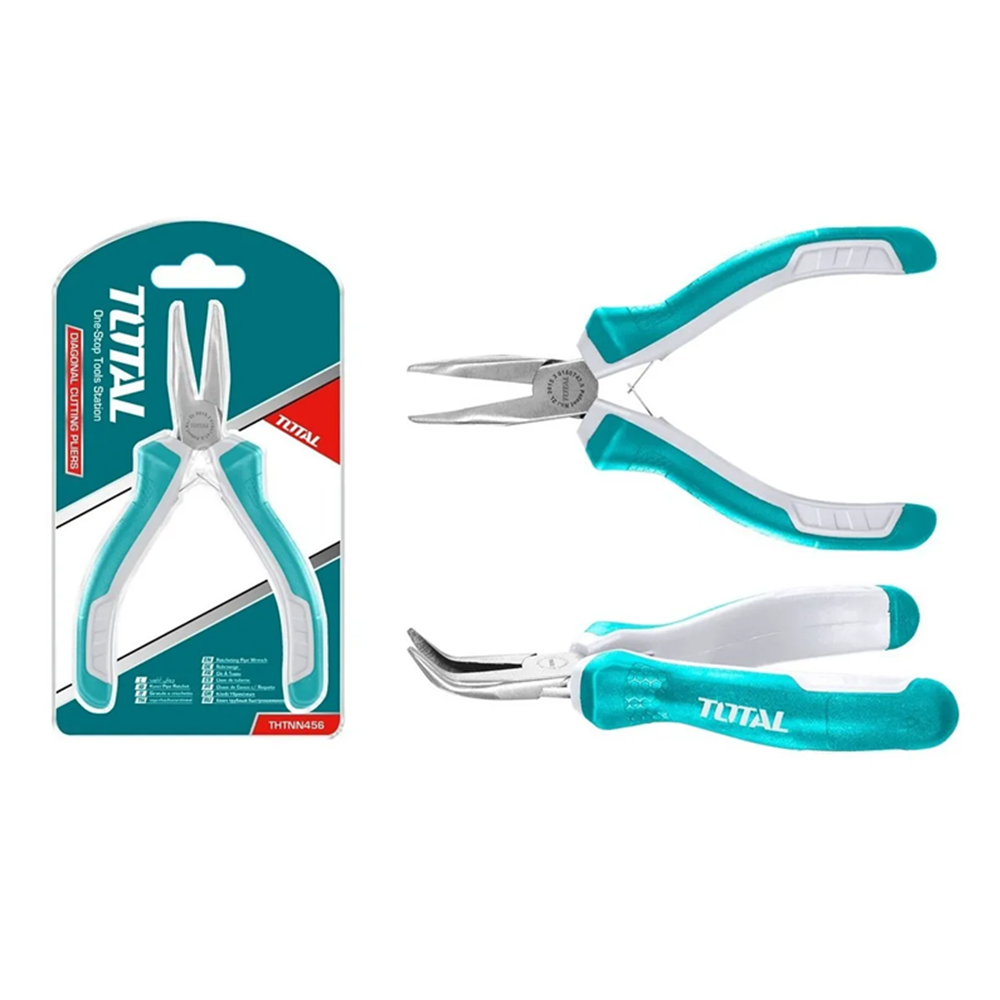 Mini Alicate Punta Curva 4.5 Pulgadas Total-1