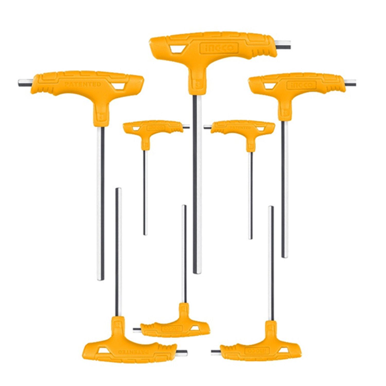 Set Juego Llaves Allen Hexagonal C/mango T 8 Pcs Hhkt80818-0