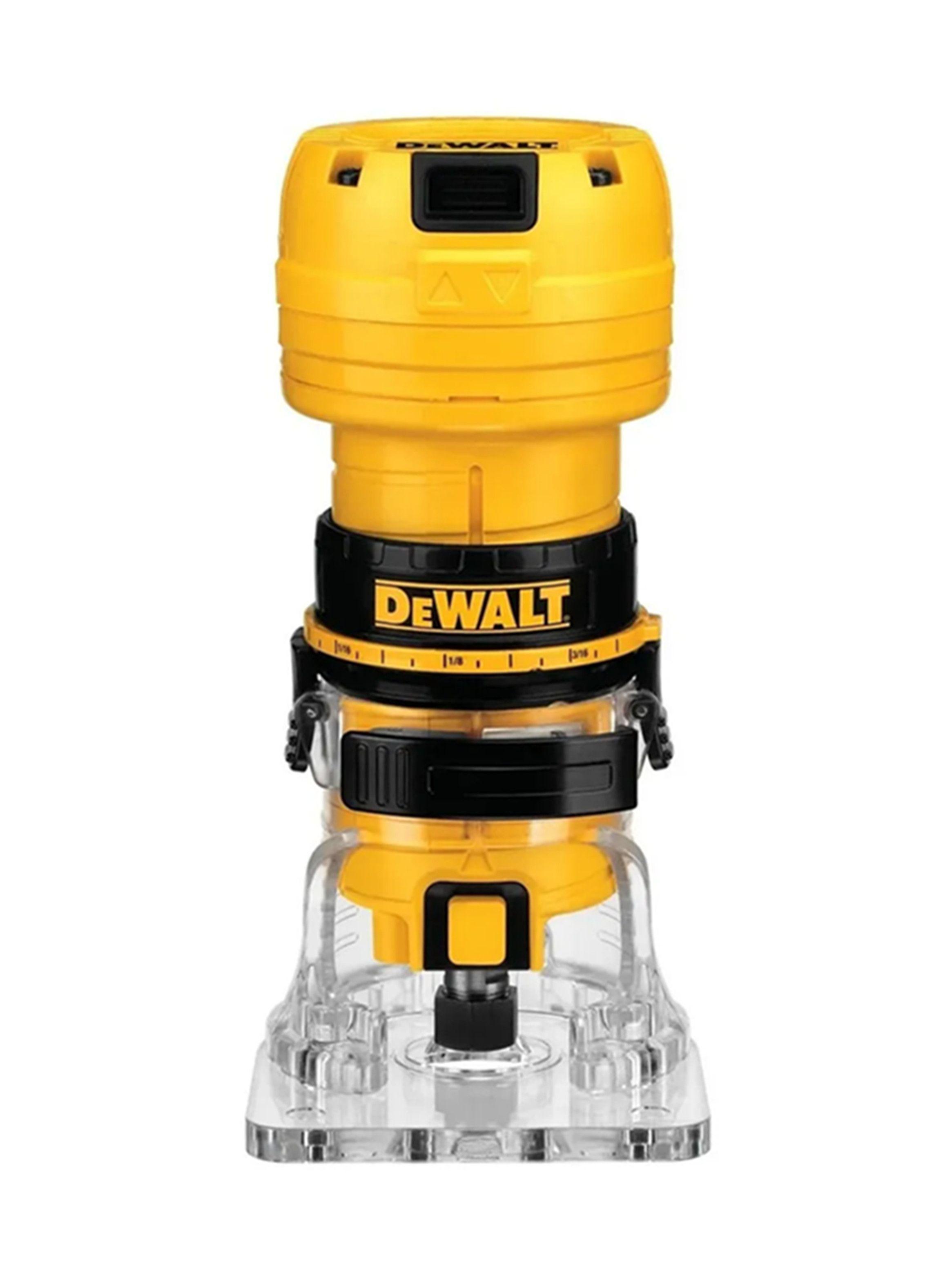 Fresadora Router Tupi De Mano 6mm 1/4 450w Dewalt-0