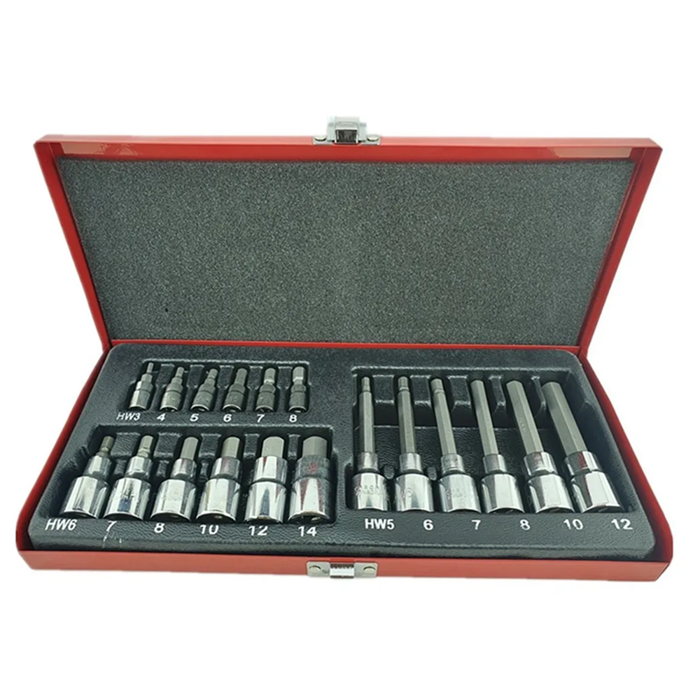 Set Dados Allen Largo Y Corto 1/2 1/4 18 Piezas-0
