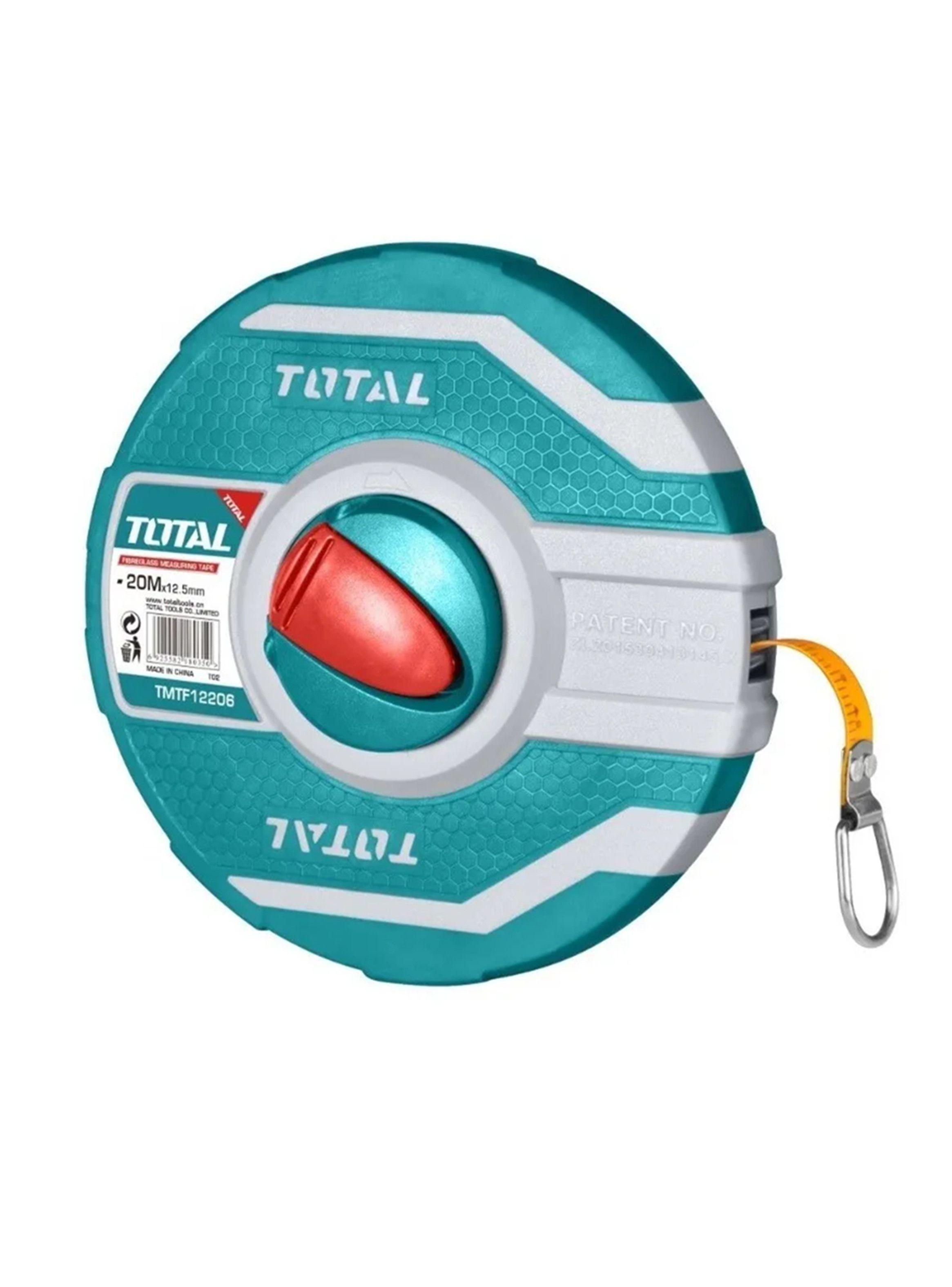 Huincha Cinta Métrica 20m X 12.5mm Total Tmtf12206-0