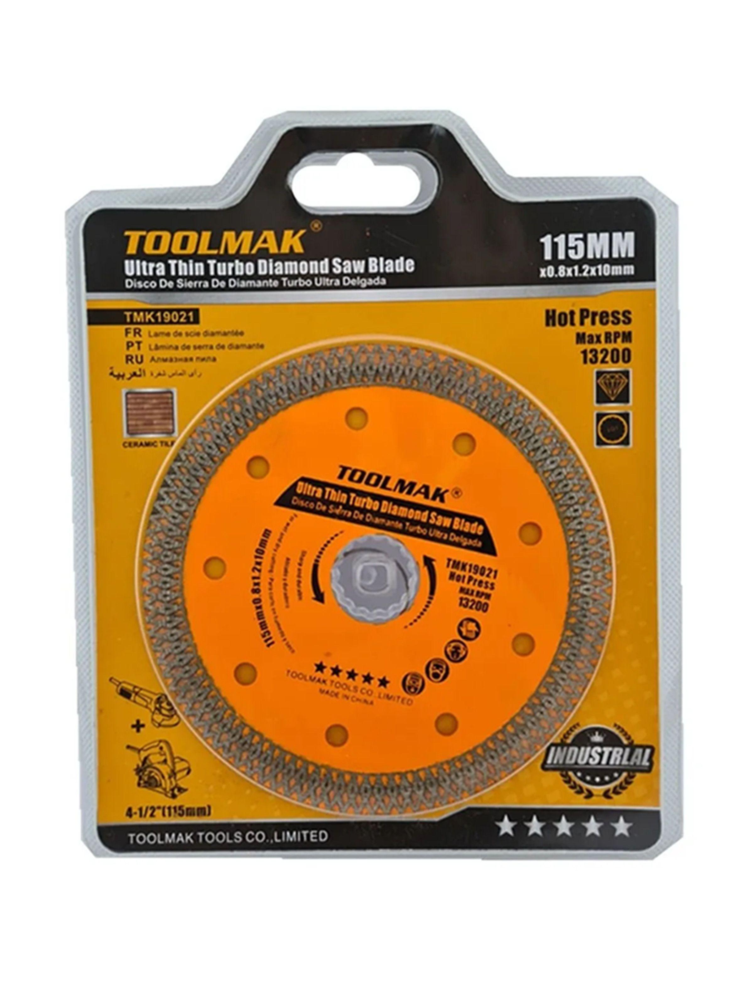 Disco Sierra De Diamante Turbo 4 1/2 Pulgadas Tmk-0