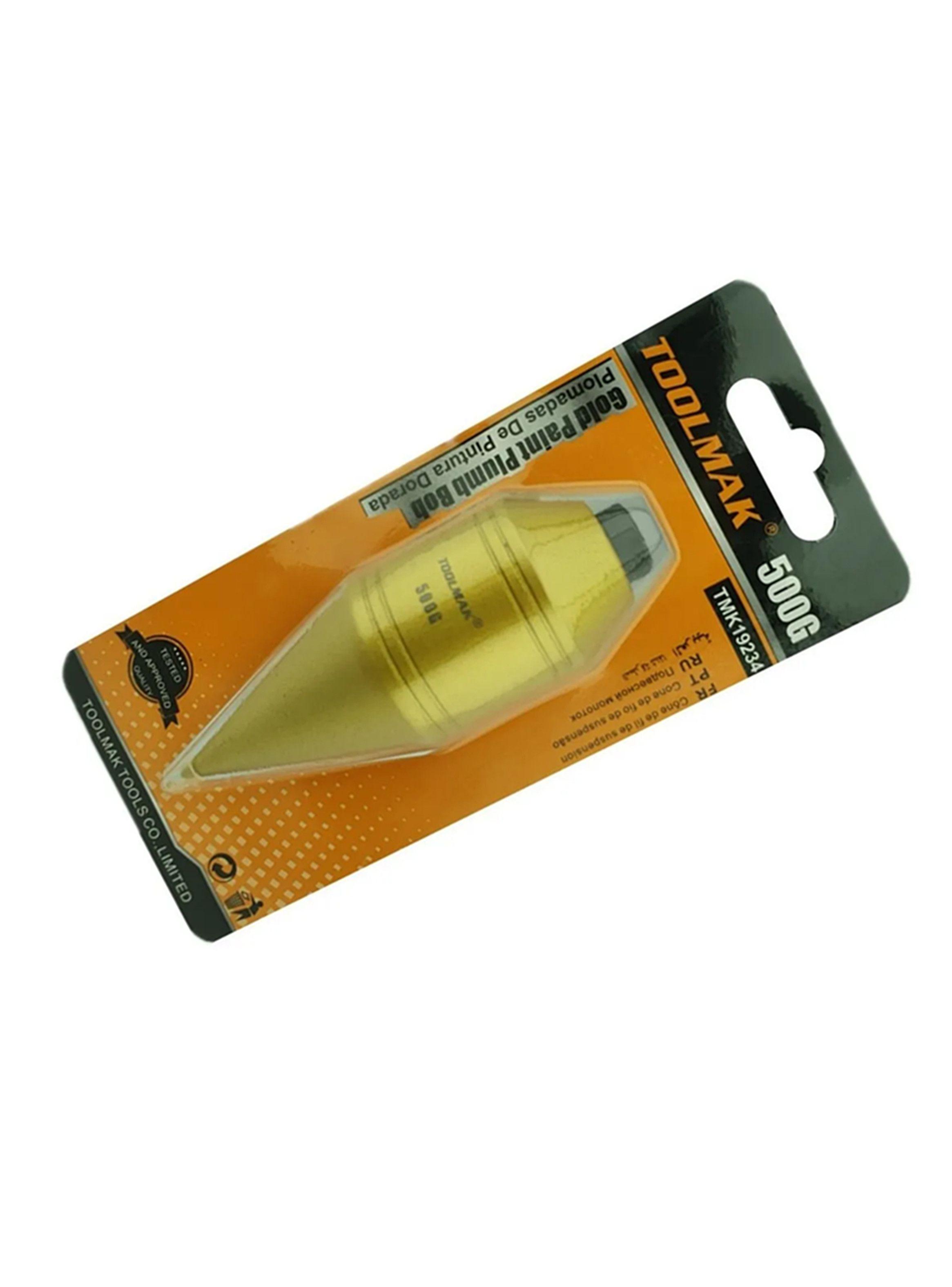Plomada Plomo Para Albañil 500gr Toolmak Tmk19234-0
