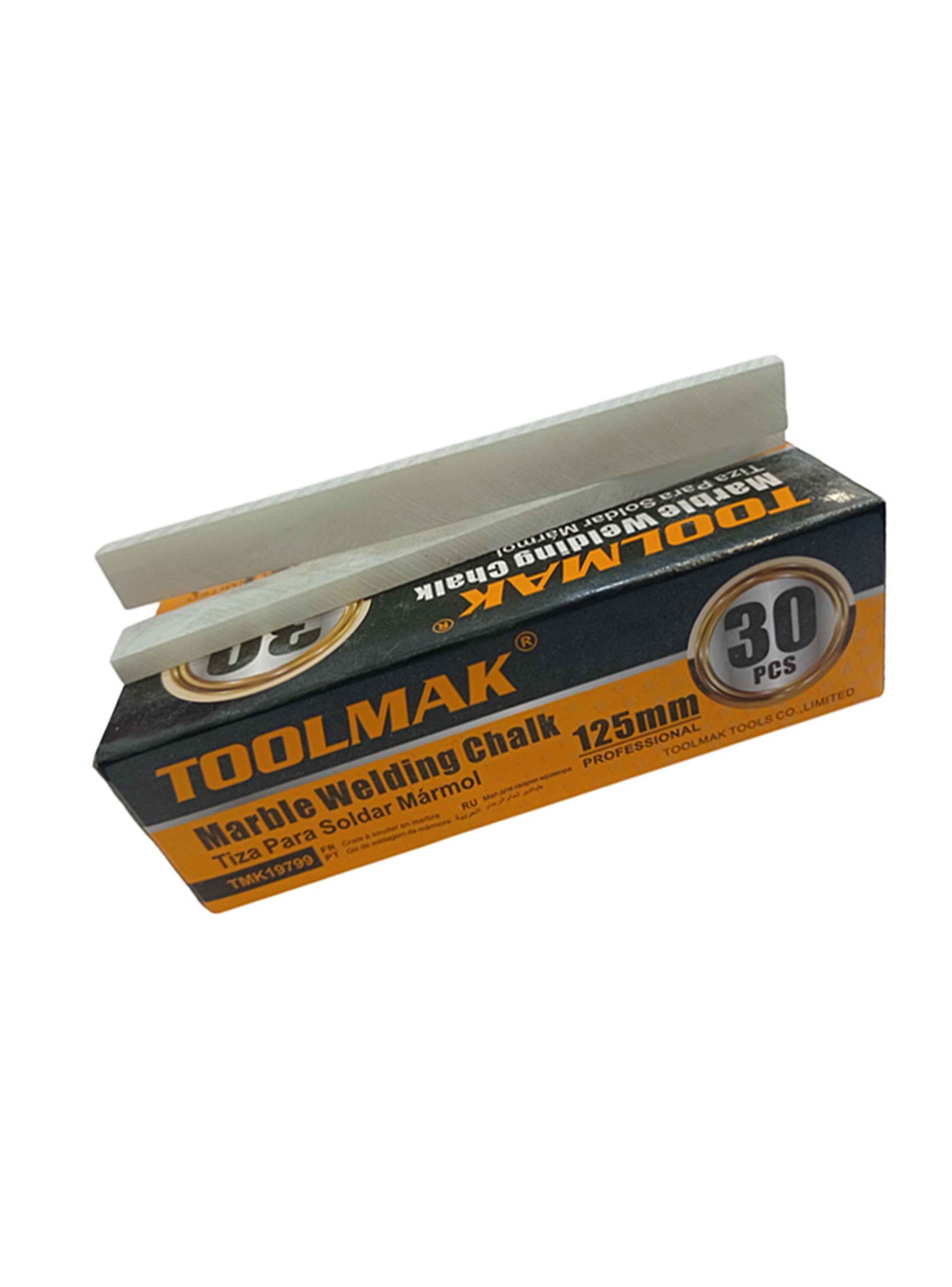 Tiza Marca Fierro Metal Caja 30 Unds 125mm Toomak-1