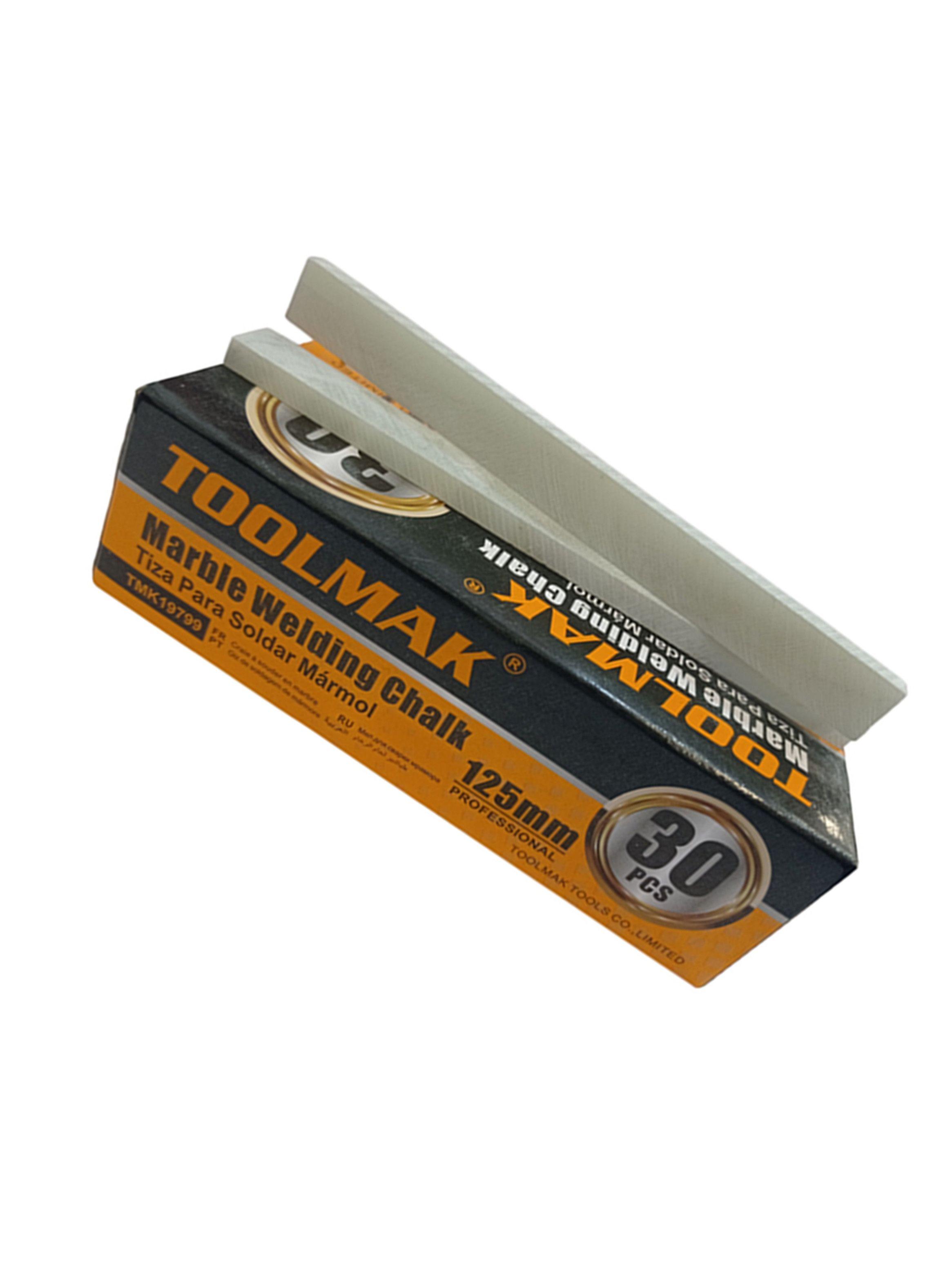 Tiza Marca Fierro Metal Caja 30 Unds 125mm Toomak-2