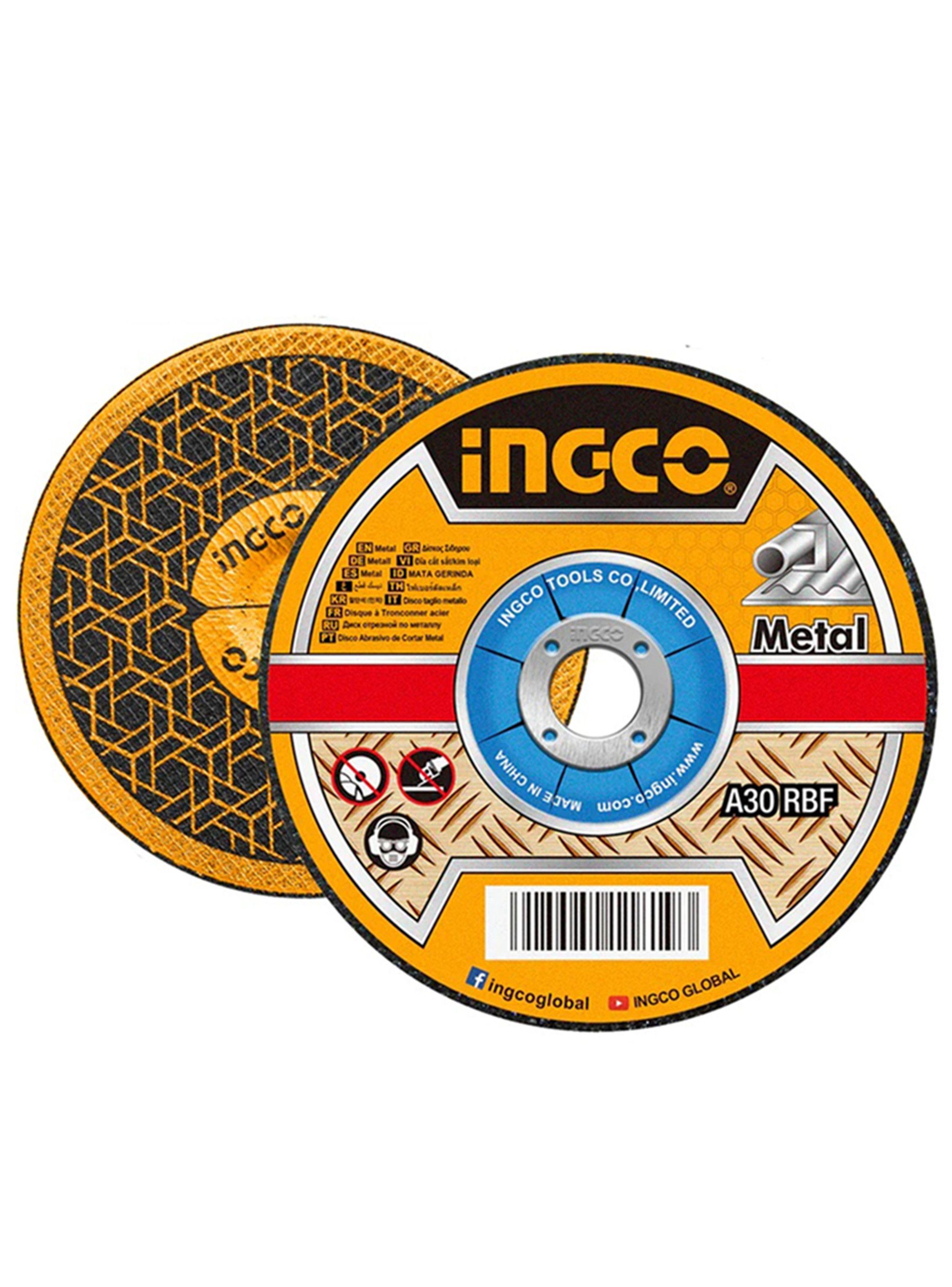 Disco De Desbaste Para Metal 230mm Ingco Mgd602301-1