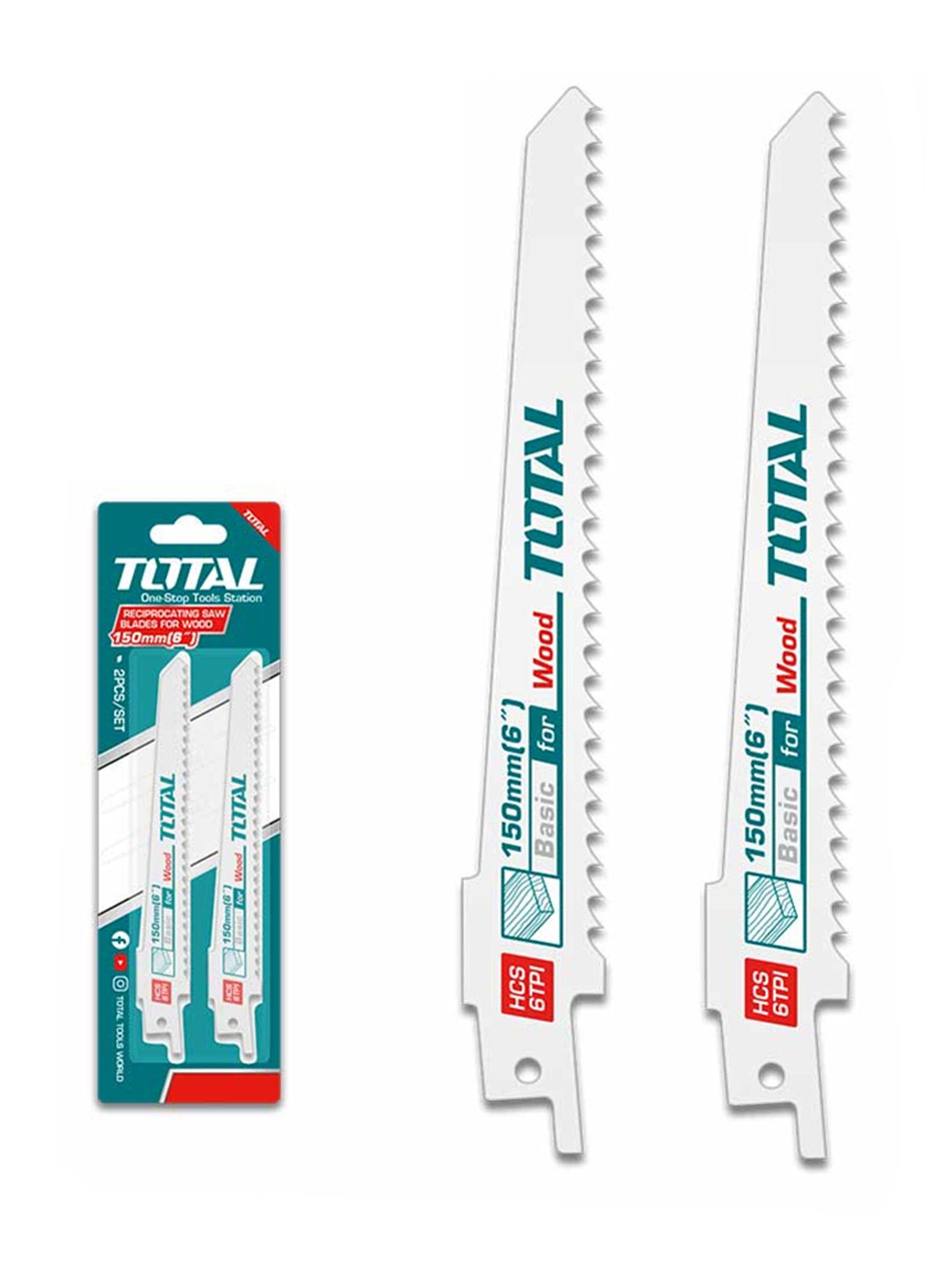 Set Repuesto Hoja Para Sierra Sable Madera 2 Pcs Total-2