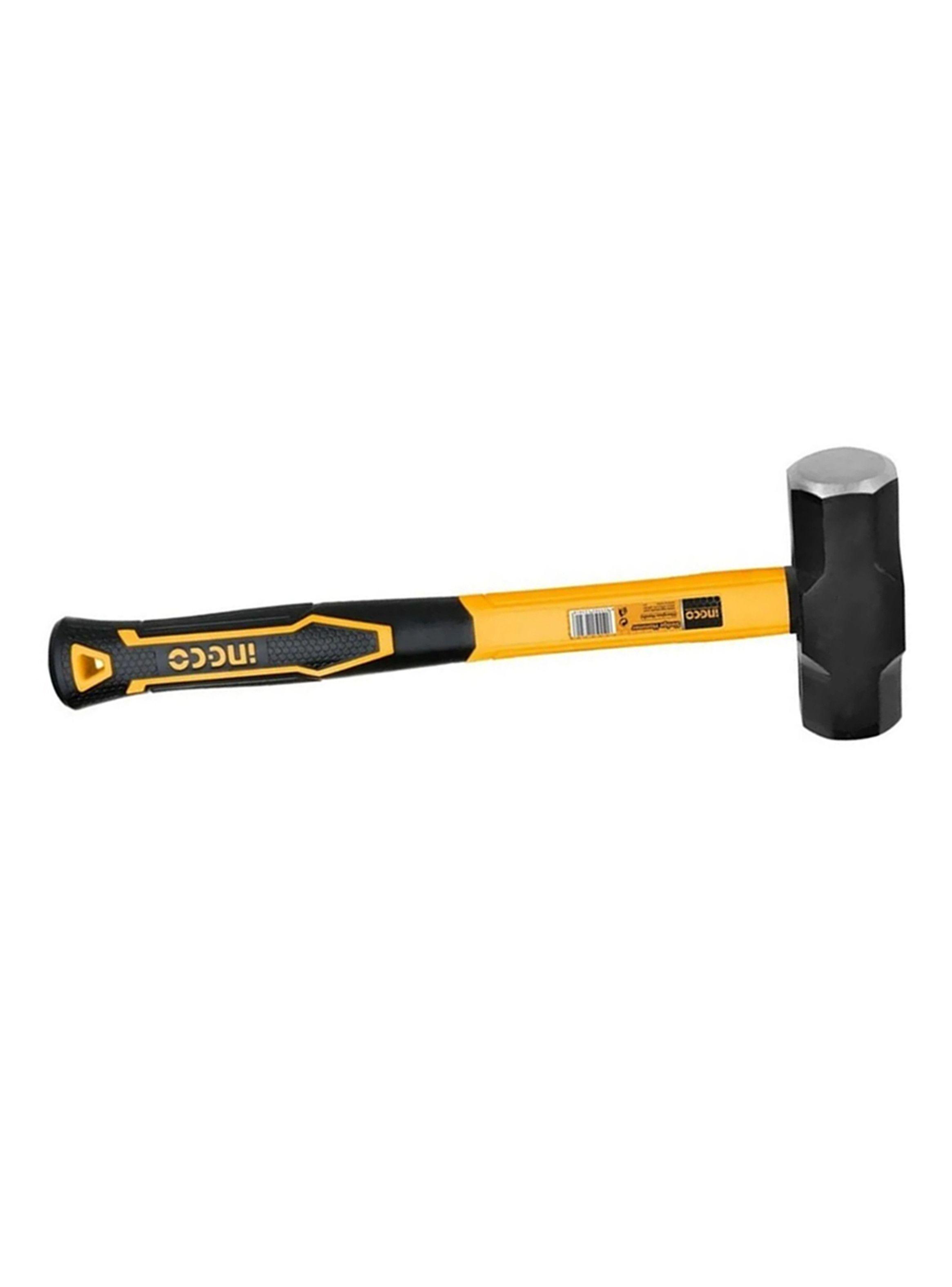 Combo Martillo Mazo 2lbs Mango Fibra Vidrio Ingco-2