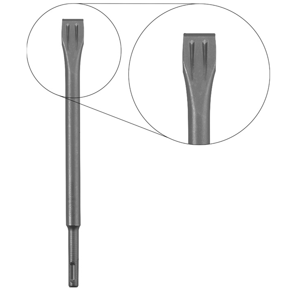 Cincel Plano Para Rotomartillo Sds Plus 250mm Kwb-1