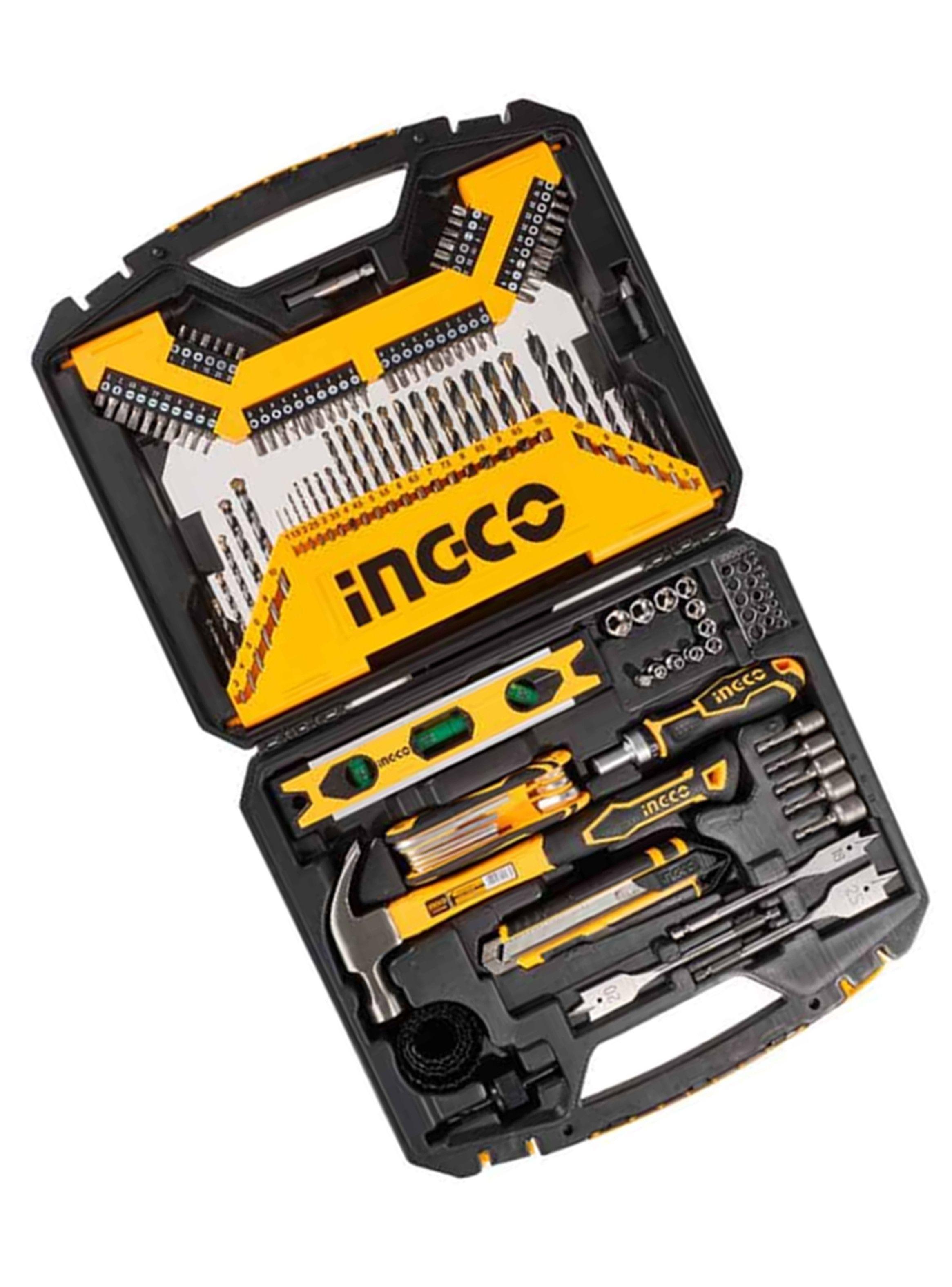 Set Brocas Herramientas Manuales 120 Pcs Ingco Hktac011201-1