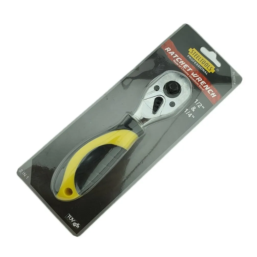 Llave Chicharra Combinada 2 En 1 1/2 Y 1/4 Sl16014-0