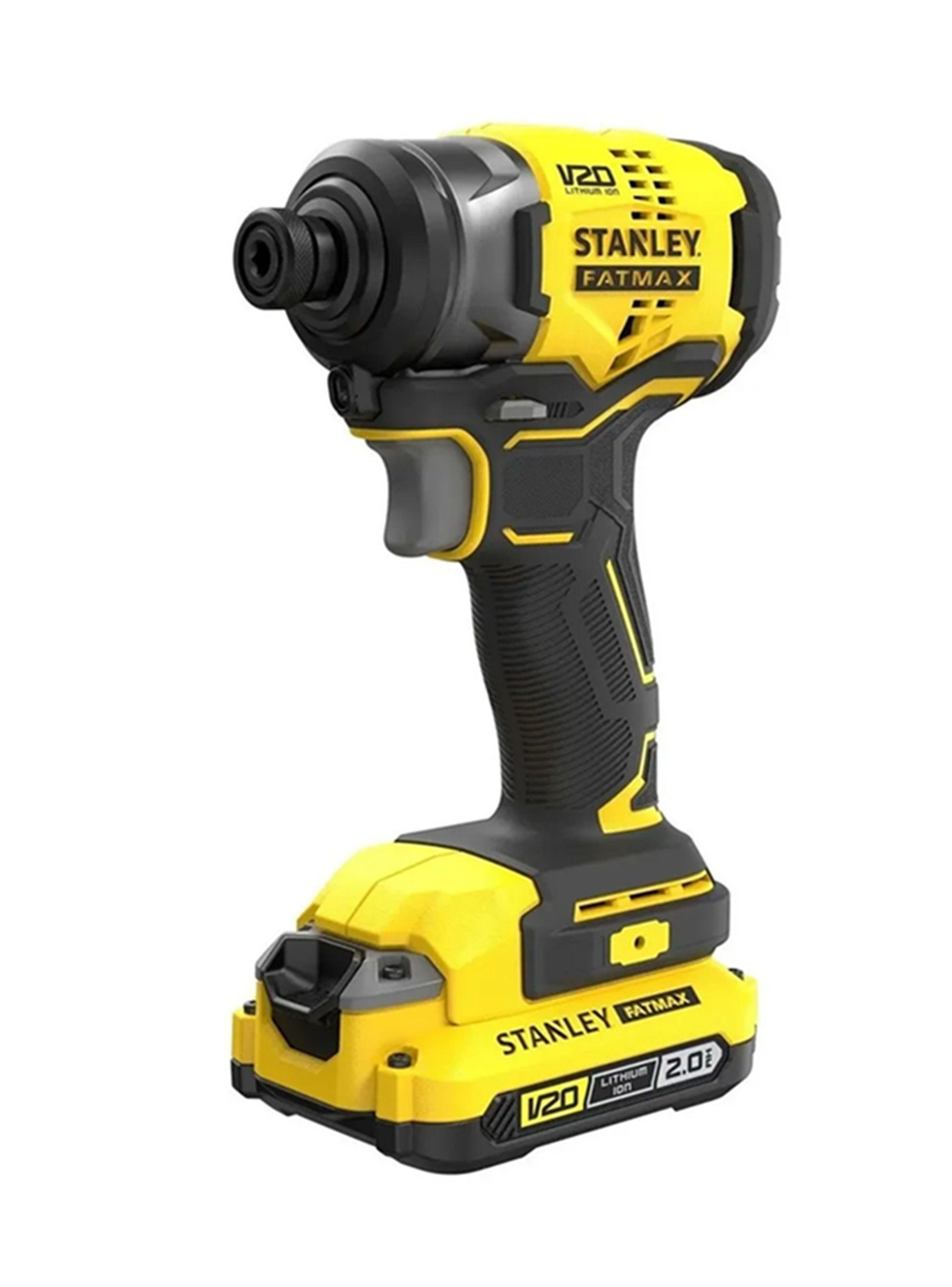 Atornillador De Impacto 20v 2Bat+ Cargador Stanley-1