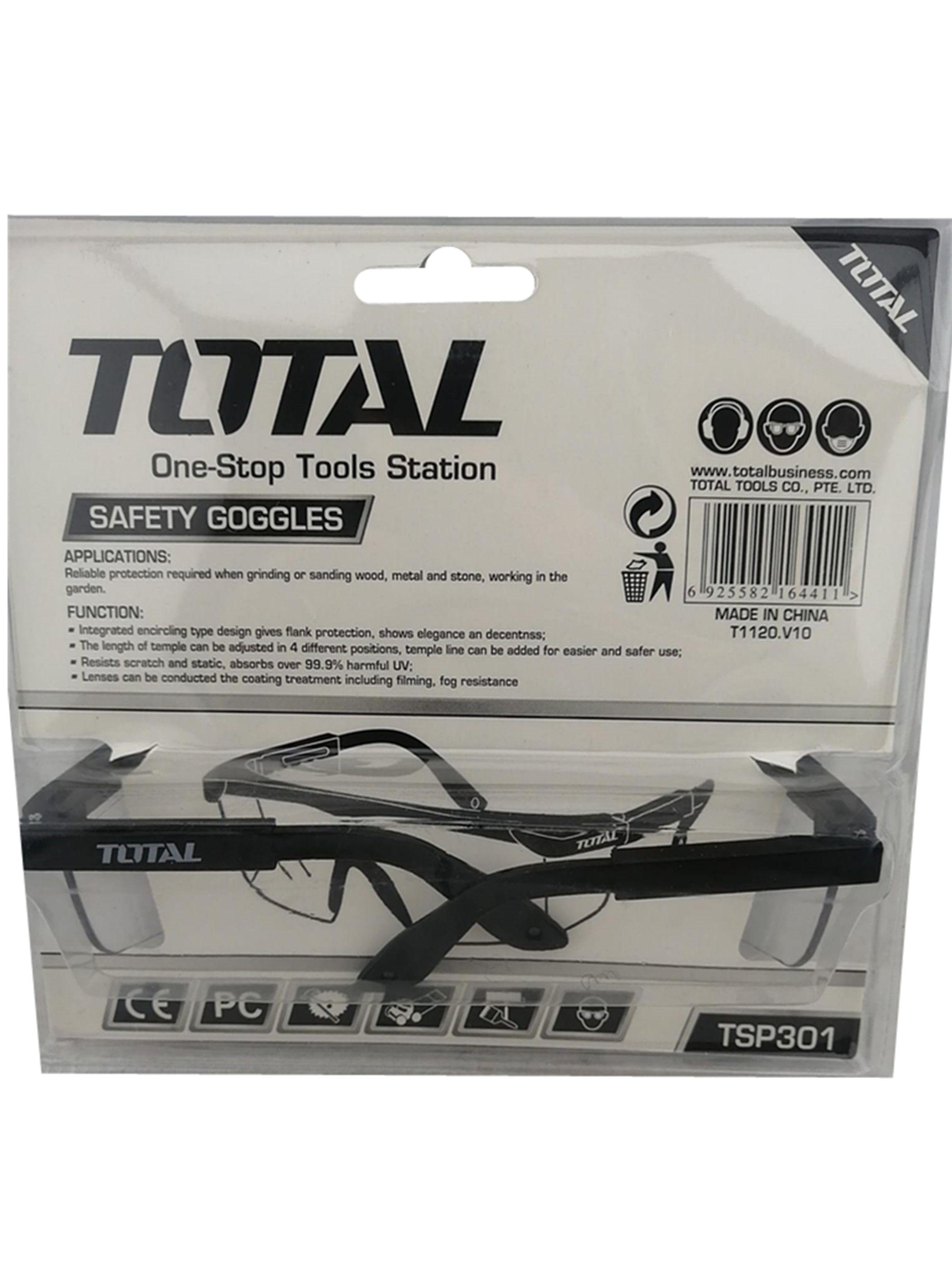 Lentes Antiparras Seguridad Transparente Tsp301-2