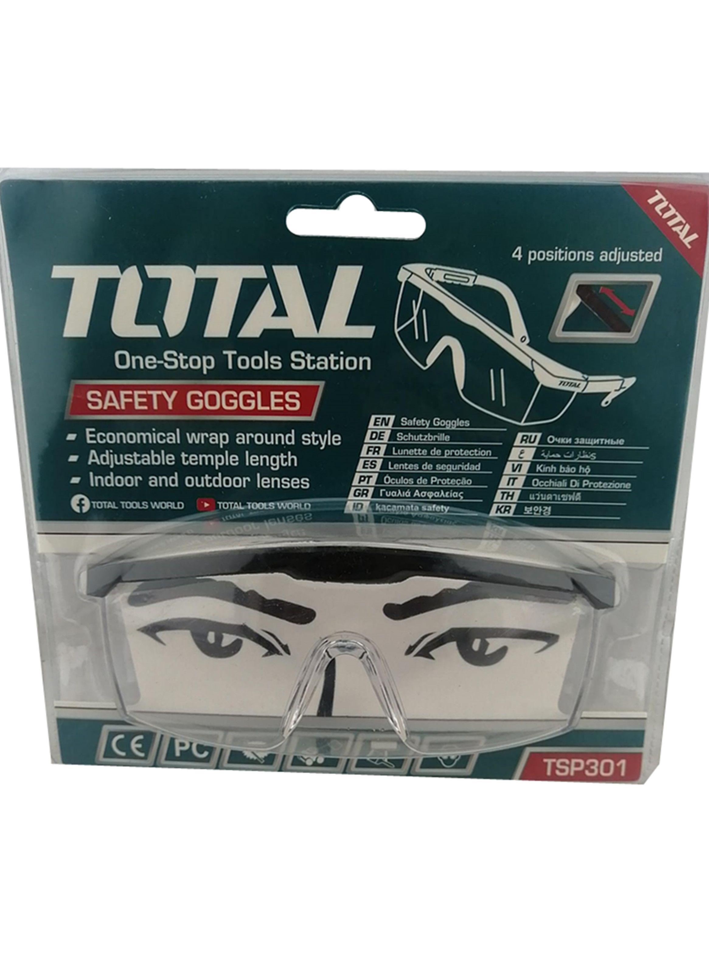 Lentes Antiparras Seguridad Transparente Tsp301-1