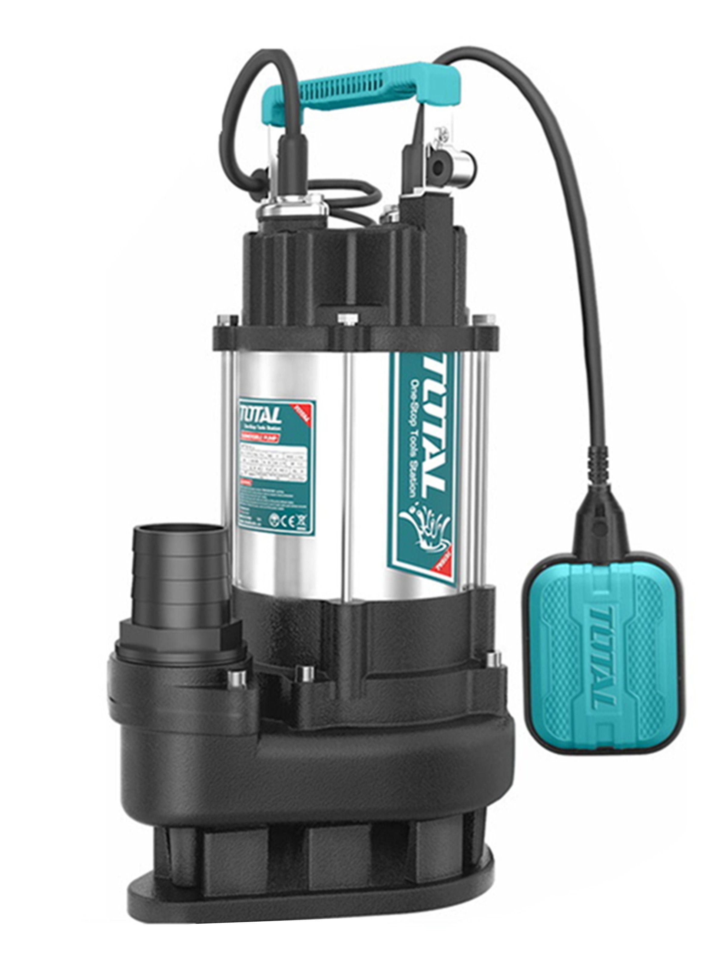 Bomba Sumergible De Aguas Sucias 1100w Total Twp7110016-0