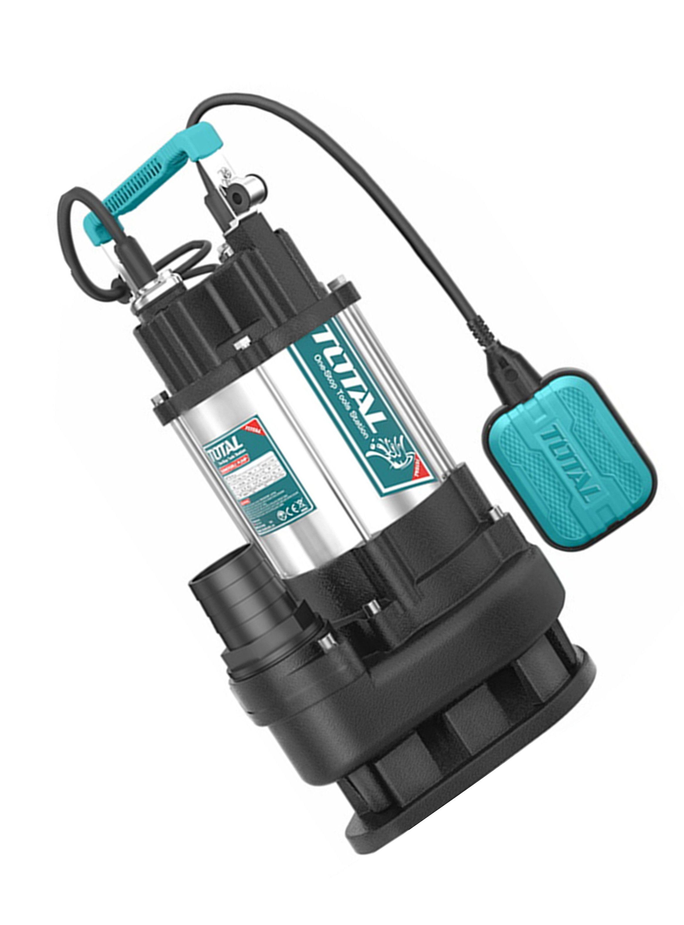 Bomba Sumergible De Aguas Sucias 1100w Total Twp7110016-1