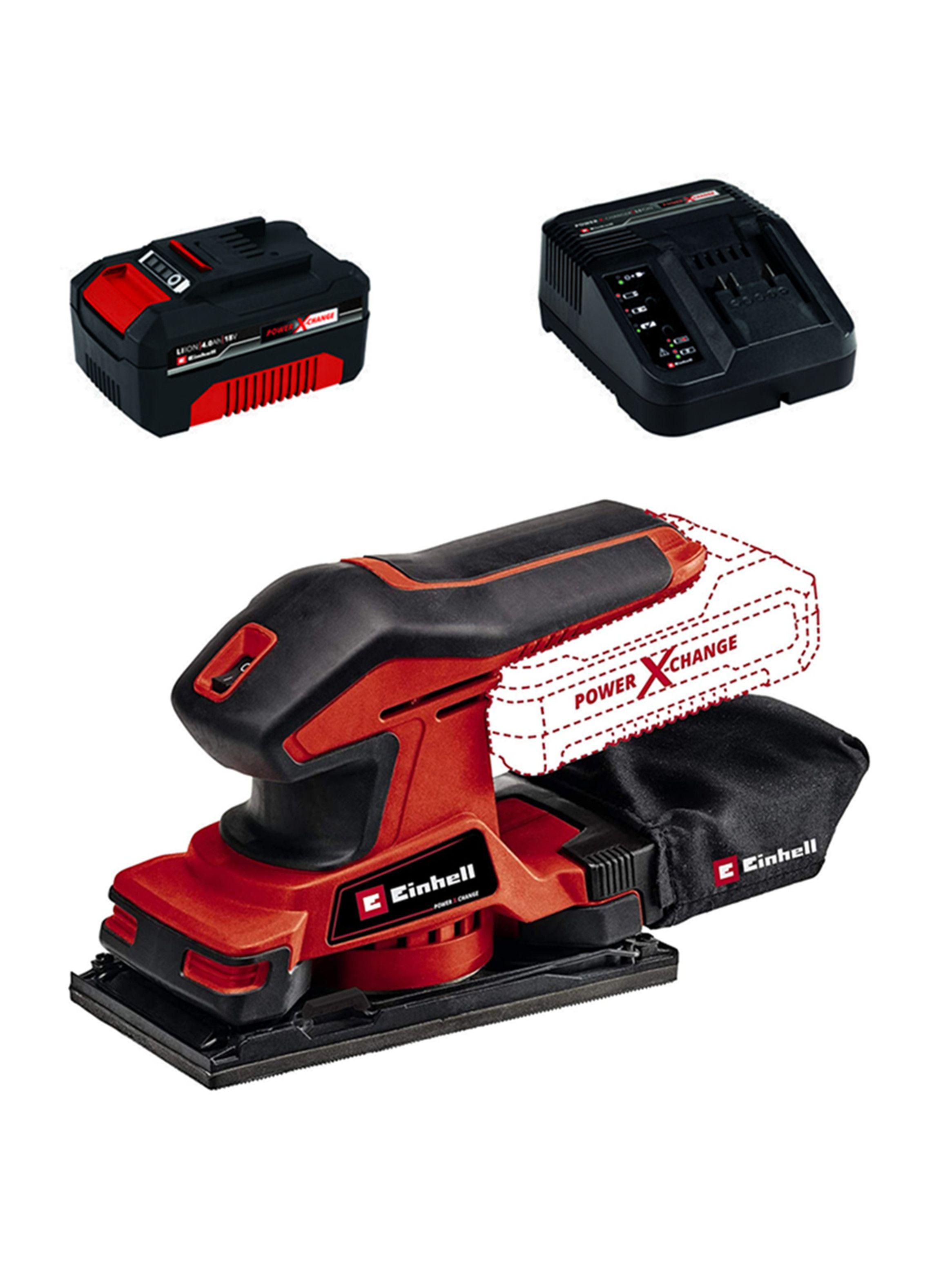 Lijadora Orbital Inalámbrica 18v Bat+ Carg Einhell-0