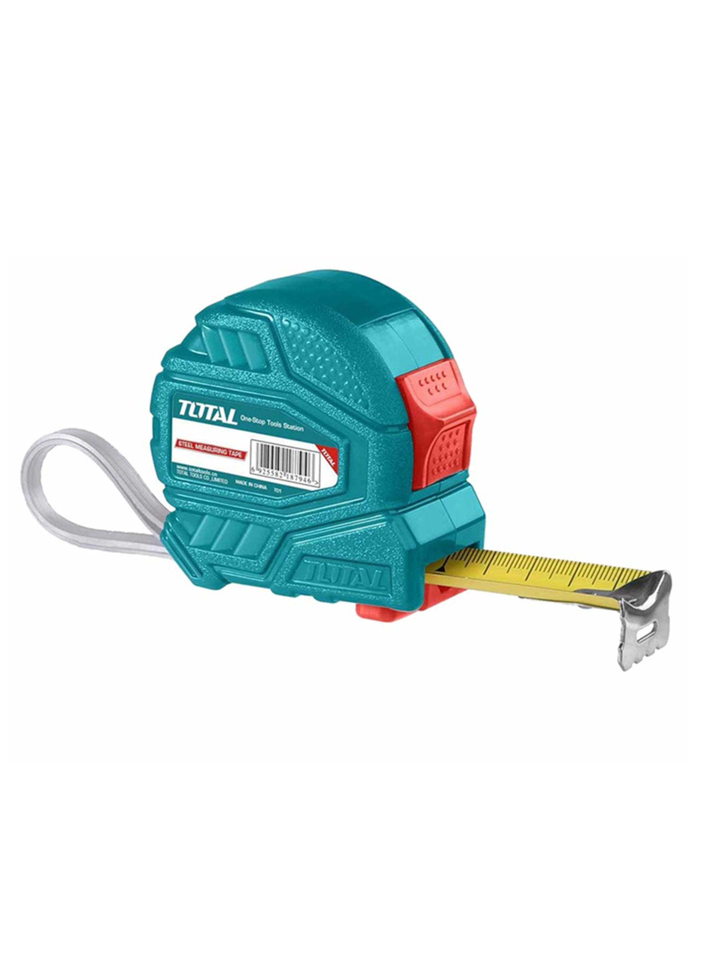 Cinta Huincha De Medir Metrica De Acero 8m Total Tmt126381-0