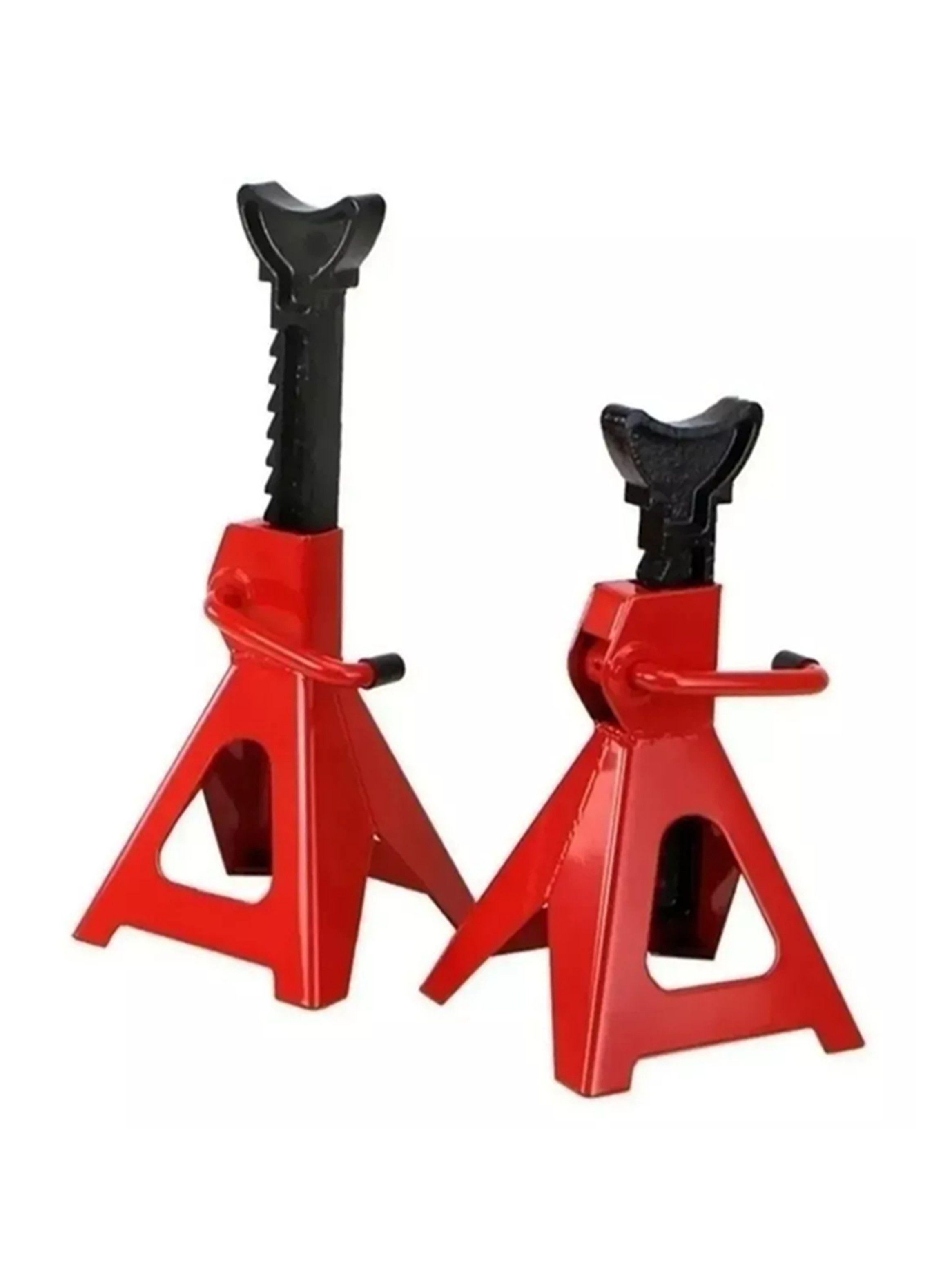 Par Banquillo Soporte Caballete Pinocho 3 Toneladas Makawa-0