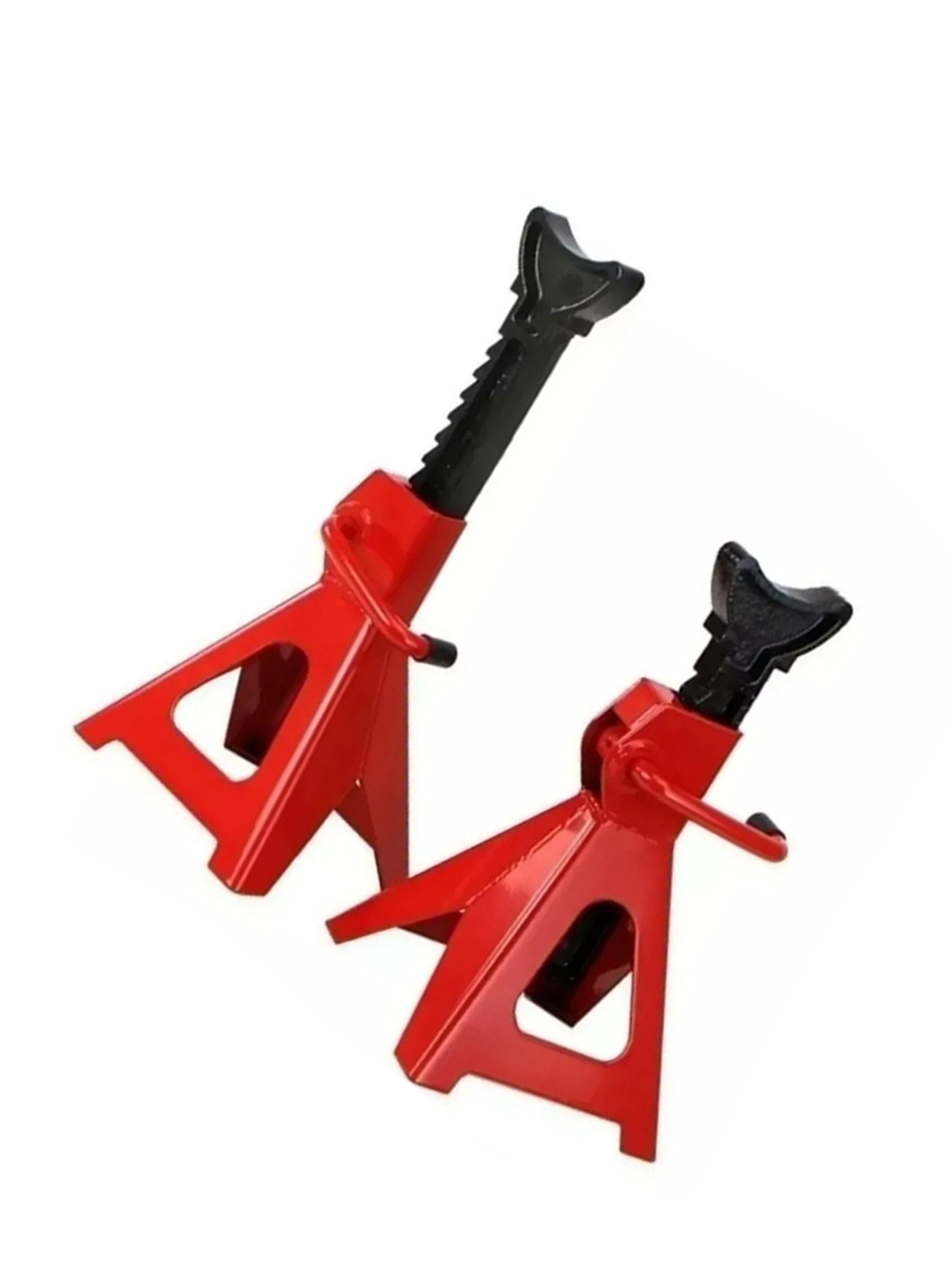 Par Banquillo Soporte Caballete Pinocho 3 Toneladas Makawa-2