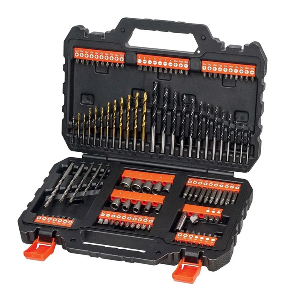 Puntas Y Brocas P/ Atornillar Taladrar 109 Piezas-0