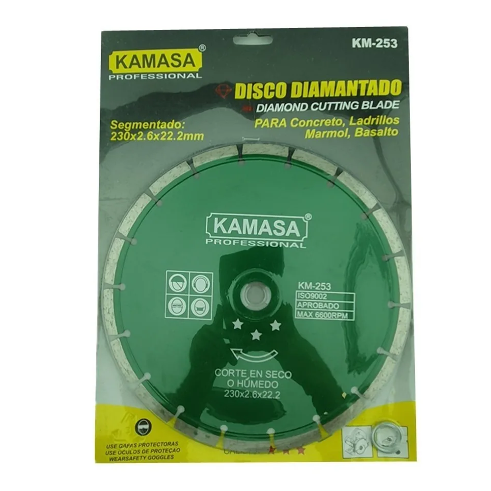 Disco Diamantado 9 230mm Corte Segmentado Km253-1