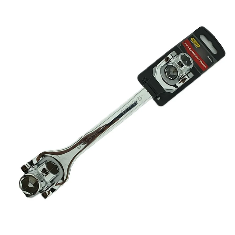 Llave Universal Combinada 8 En 1 Giratoria St-1