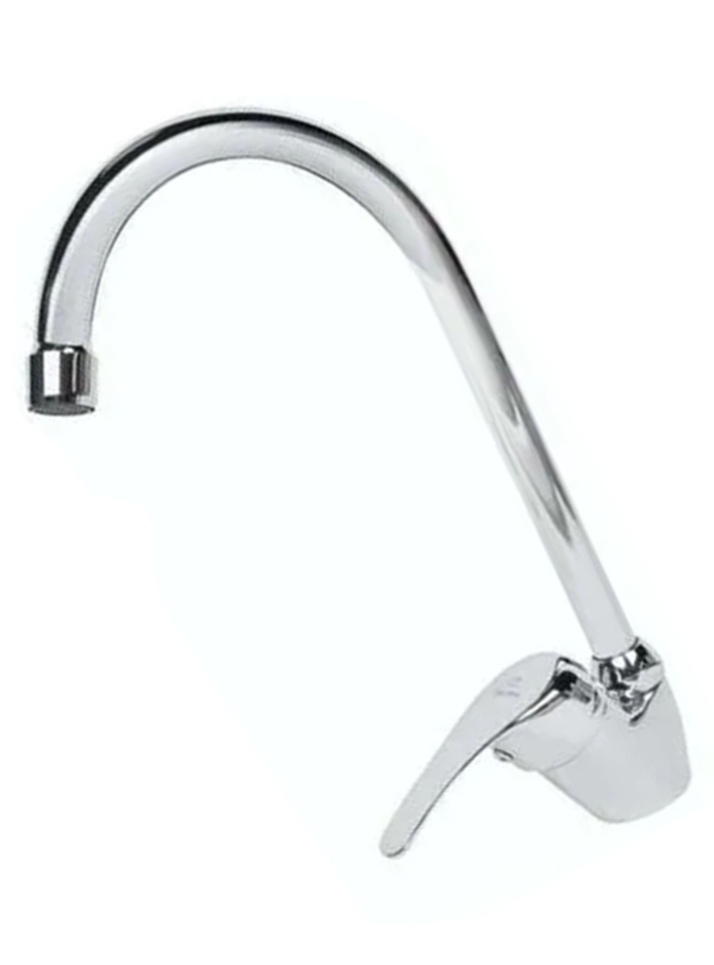 Llave Monomando Lavaplatos Vertical Cromado Taumm-2