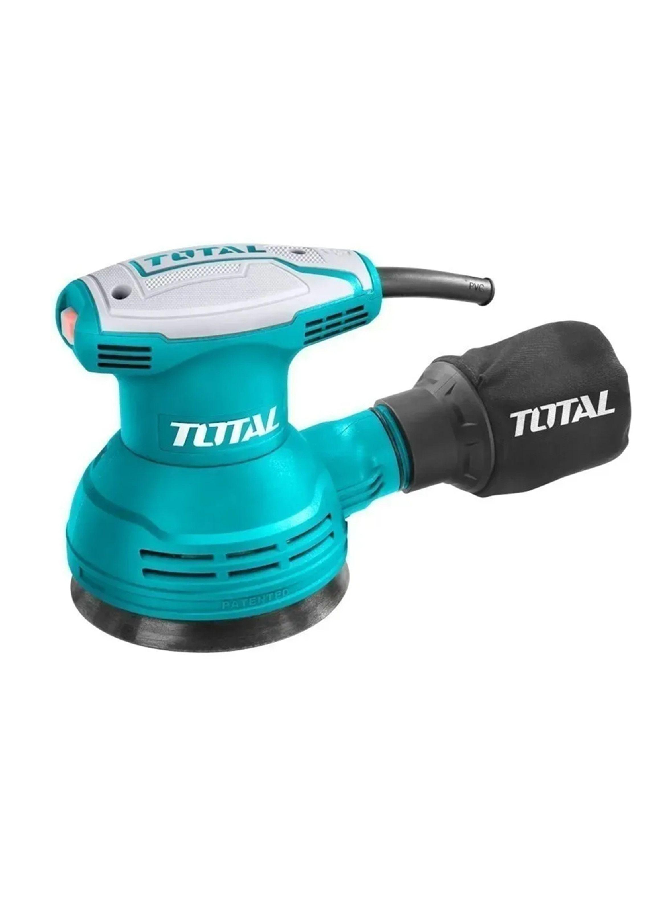 Lijadora Roto Orbital 320w 125mm + 5 Lijas Total-0