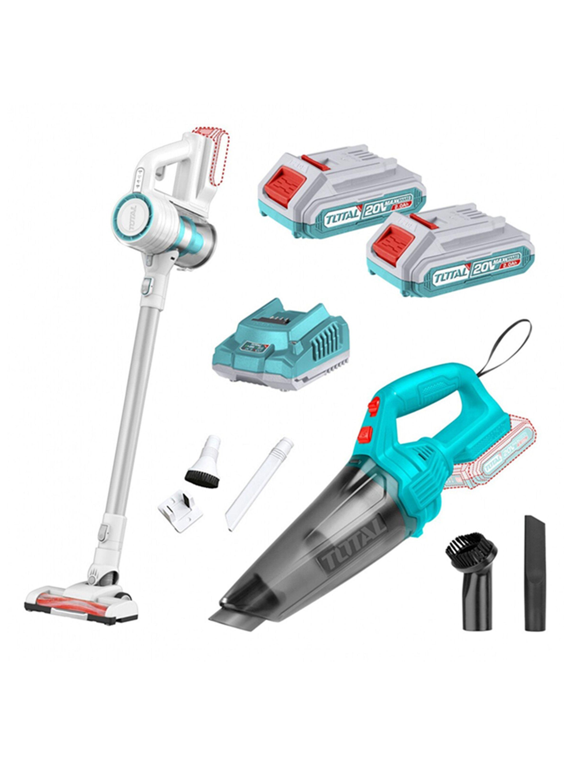 Kit 2 Aspiradoras Inalámbrica 20v Total Tosli29832-0