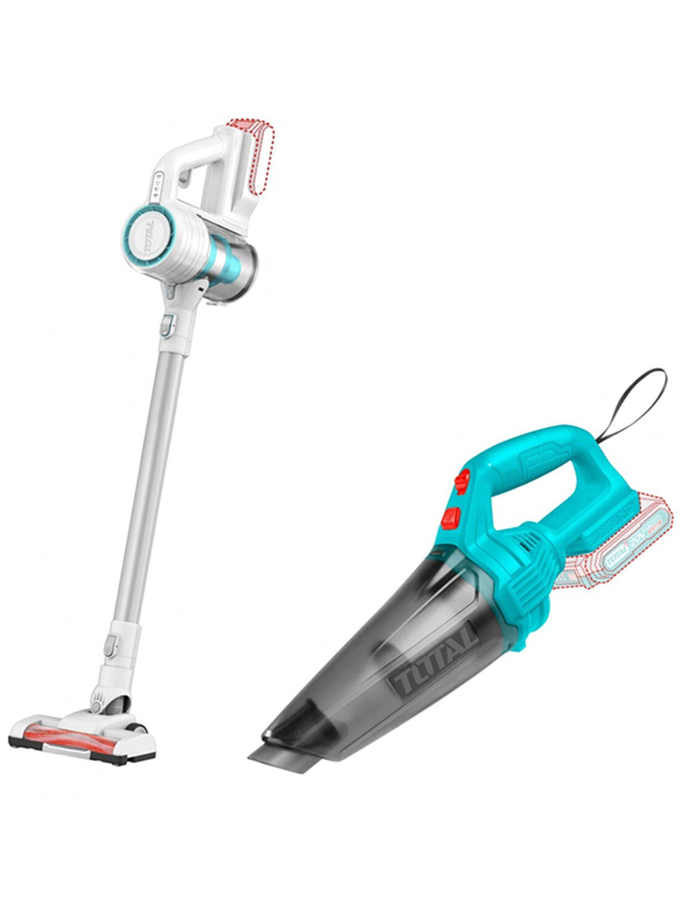 Kit 2 Aspiradoras Inalámbrica 20v Total Tosli29832-1
