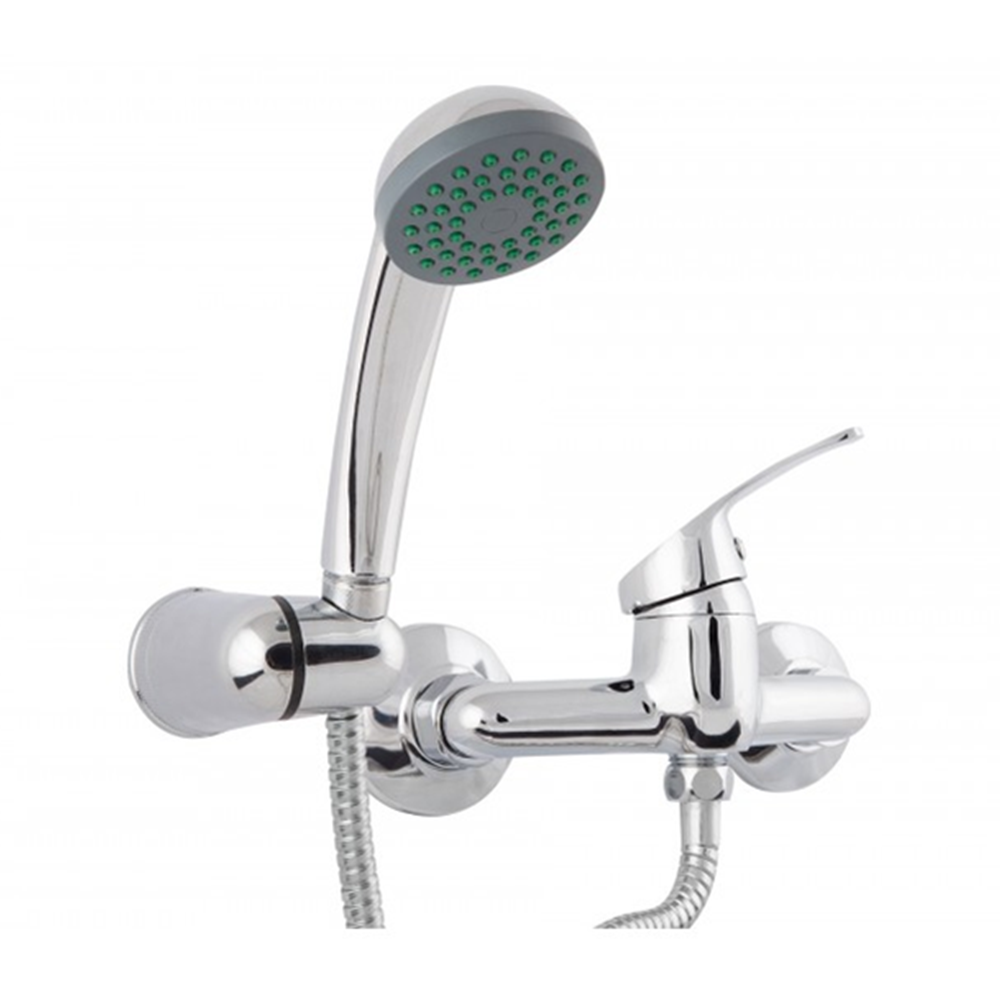 Kit Completo Llave Monomando Ducha Cromada Hoffens-0