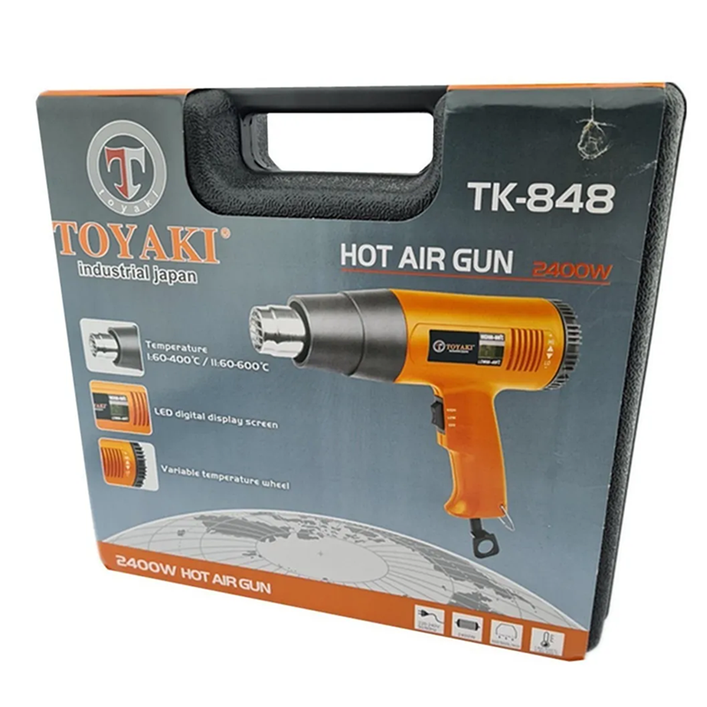 Pistola De Calor 600°c 2400w Toyaki Tk-848-2