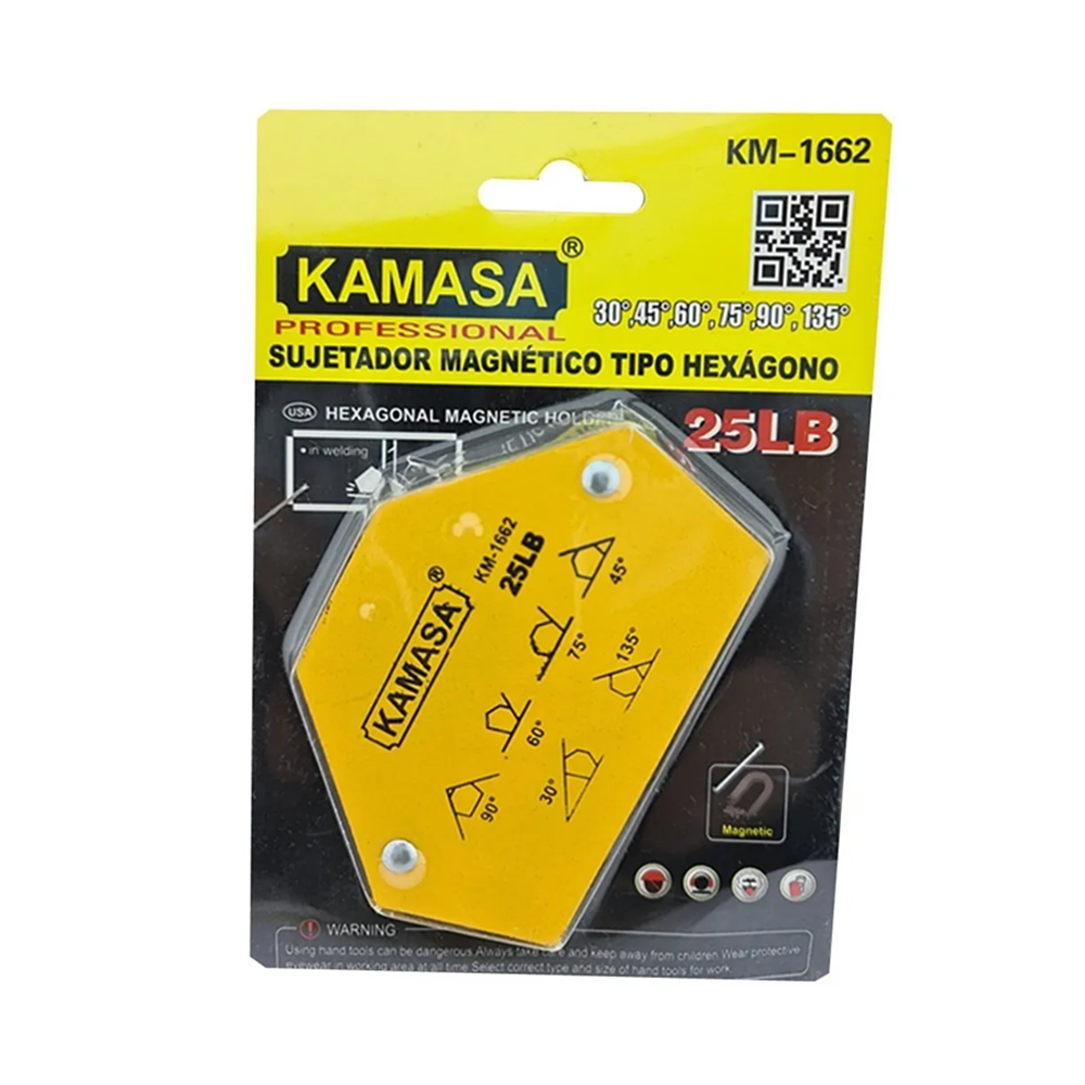Escuadra Magnética 25 Lbs Soldar Multi-Angulo Km-1