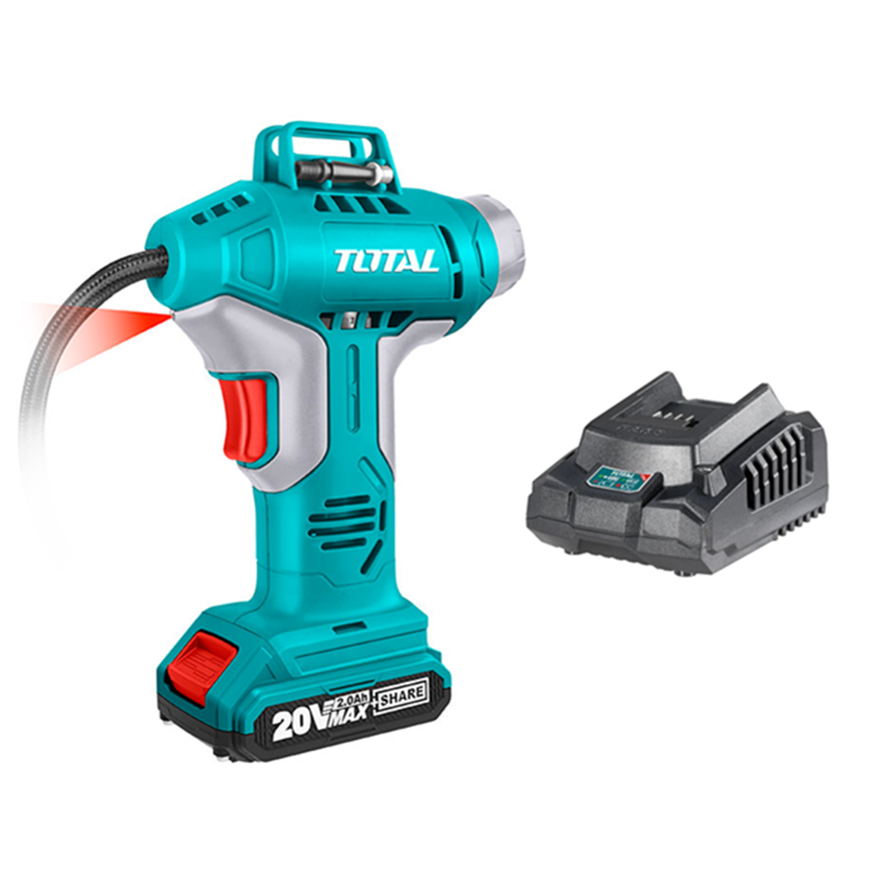 Inflador Compresor Aire 20v Bat+ Carg Tacli2001-0