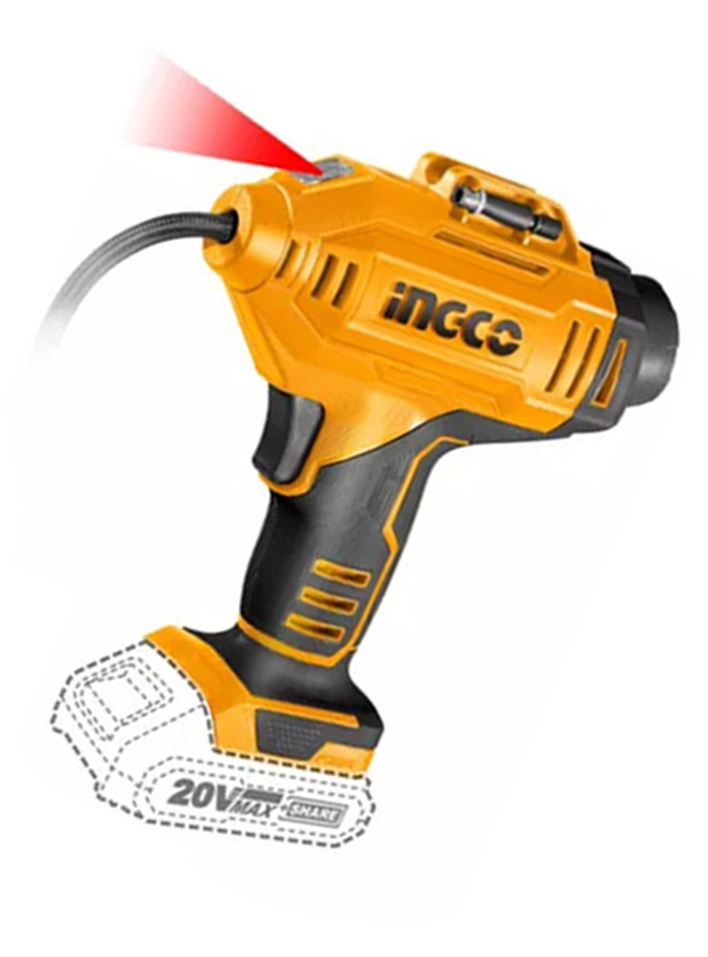Inflador Compresor Aire 20v Bat+ Carg Ingco Cacli2018-1